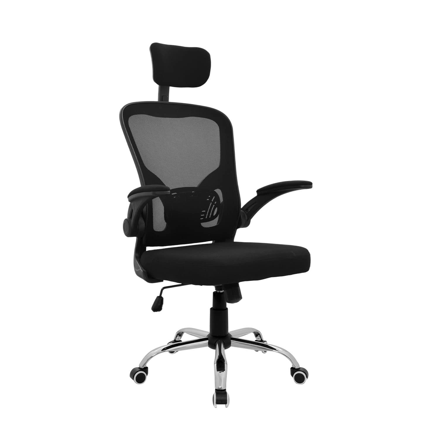 SILLA ERGONÓMICA ATOS PRESIDENTE NEGRO OFIDEAS - 1
