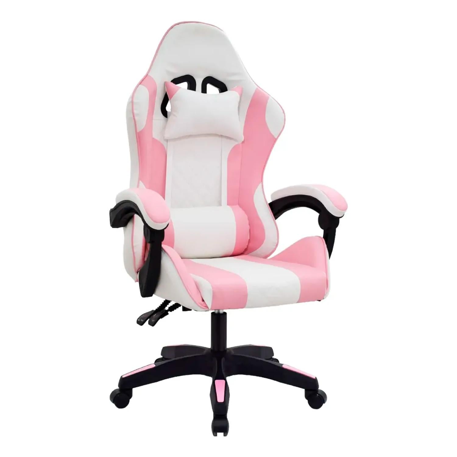 SILLA GAMER BYD BLANCO/ROSA OFIDEAS - 1