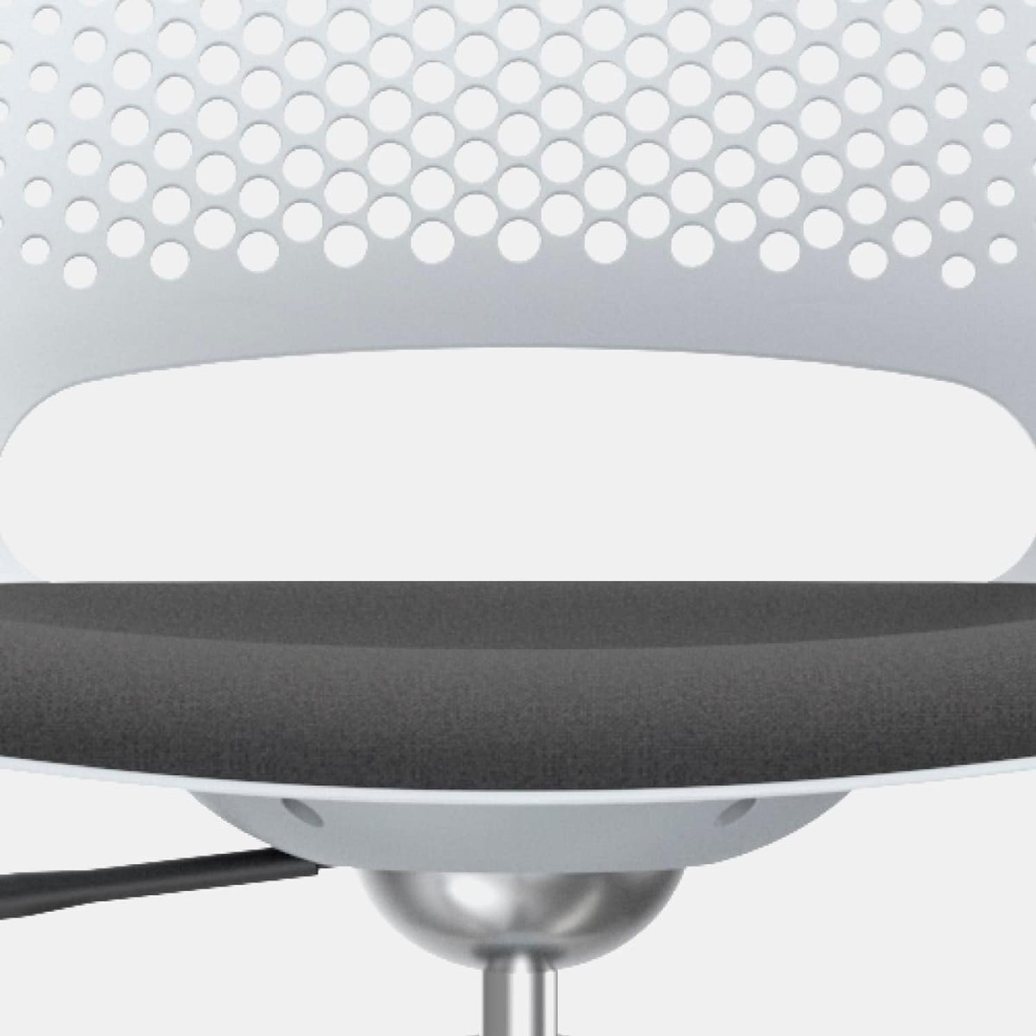 SILLA SEMIRECLINABLE BURO GERENTE BLANCO OFIDEAS - 6