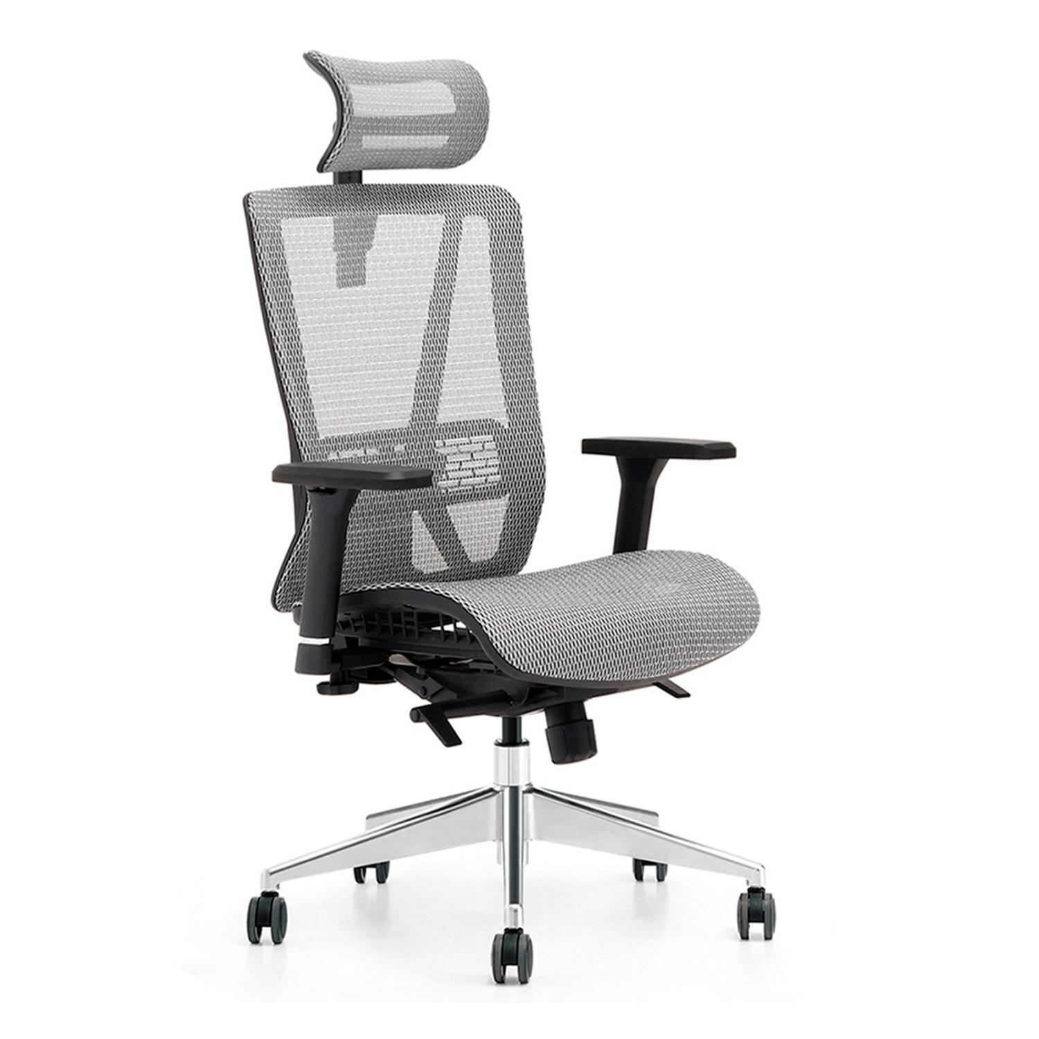 SILLA ERGONÓMICA SWIFT PREMIUM GRIS OFIDEAS - 1