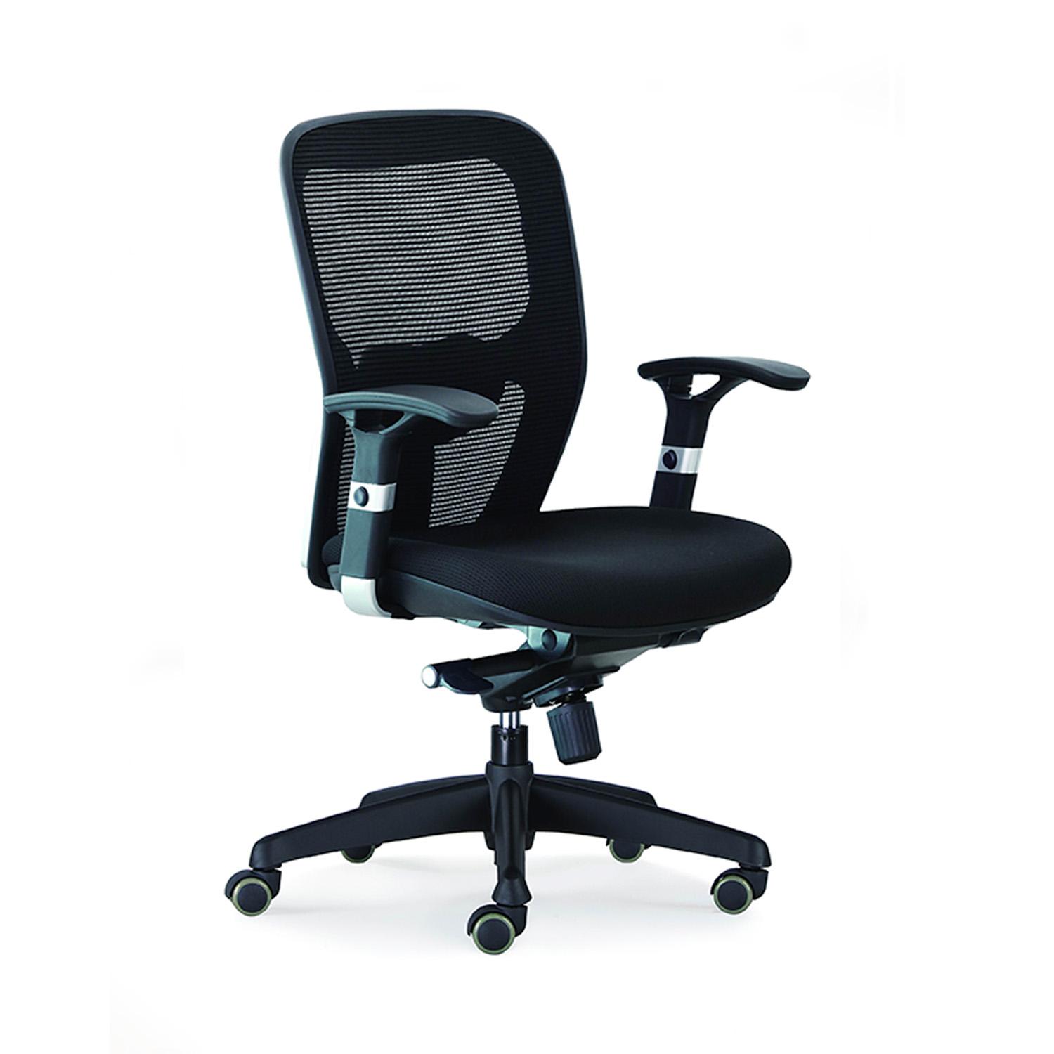 SILLA ERGONÓMICA BARCELONA PREMIUM NEGRO OFIDEAS - 2