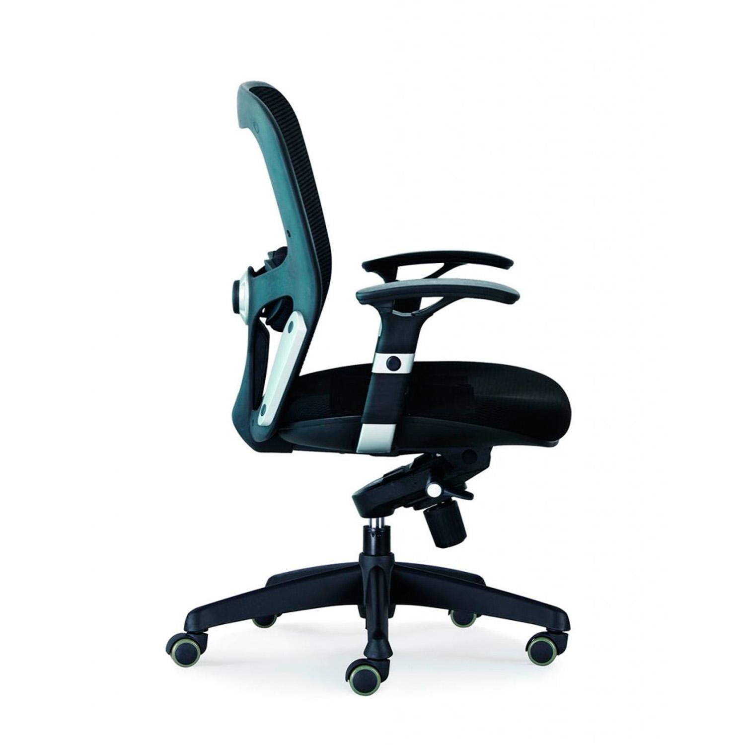 SILLA ERGONÓMICA BARCELONA PREMIUM NEGRO OFIDEAS - 3