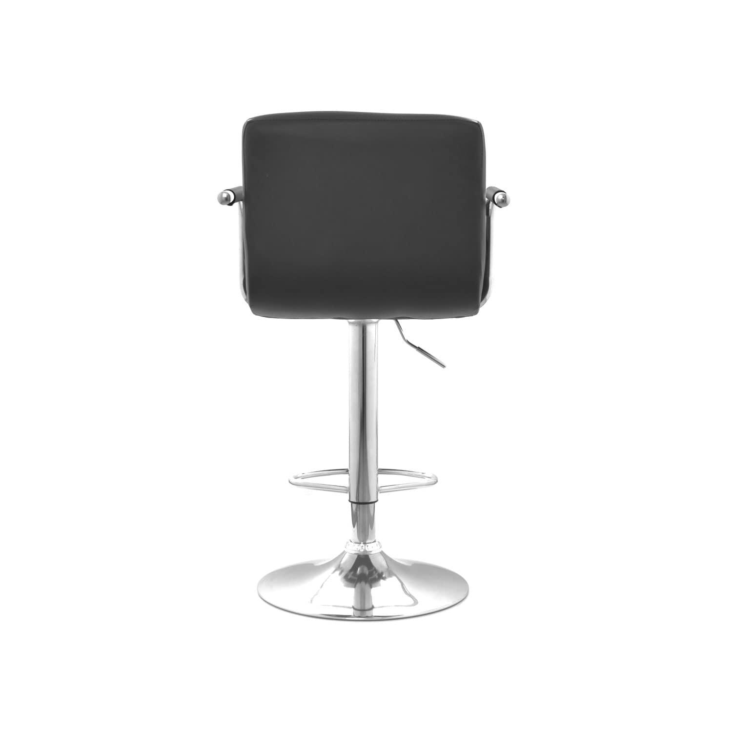 SILLA DE BAR REGULABLE EN ALTURA NILL CB NEGRO OFIDEAS - 4