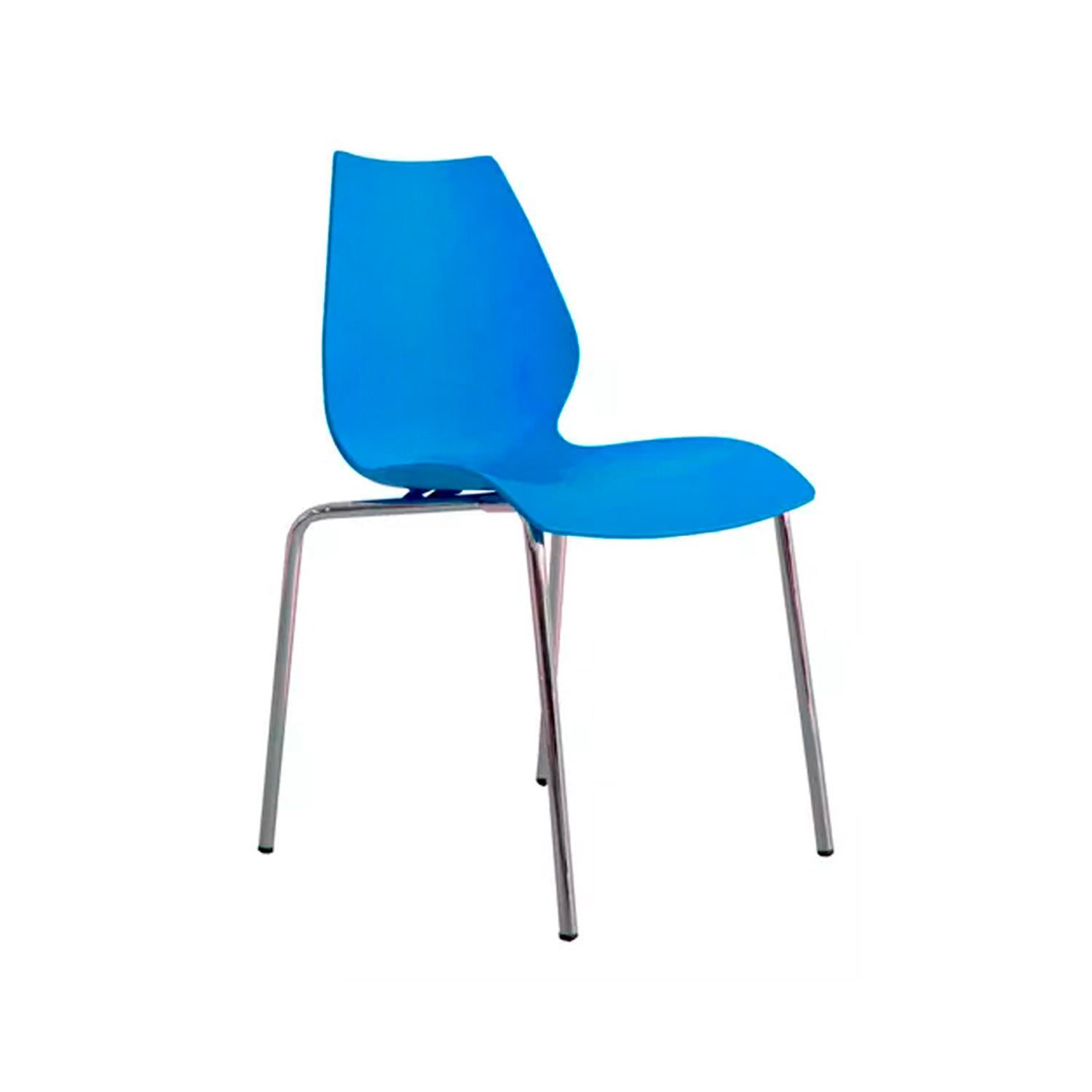 SILLA DE COMEDOR DISEÑO BRENDA AZUL OFIDEAS - 1