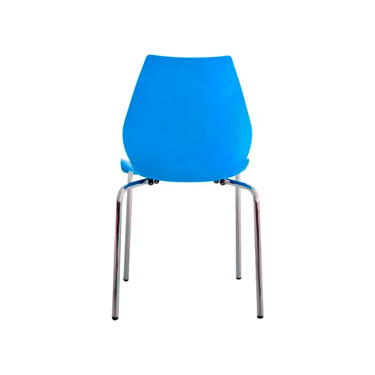 SILLA DE COMEDOR DISEÑO BRENDA AZUL OFIDEAS - 3