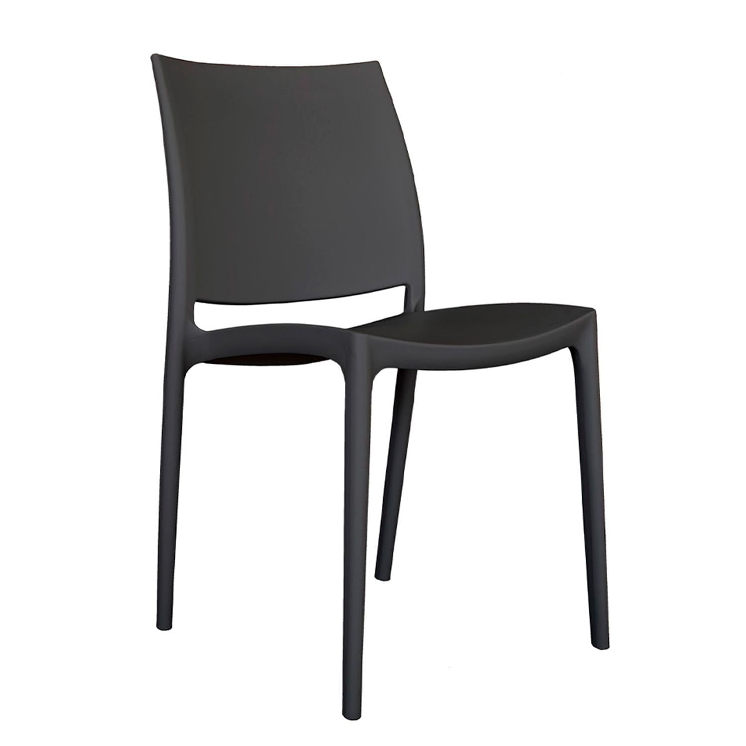 SILLA DE COMEDOR DISEÑO KIRO NEGRO OFIDEAS - 1