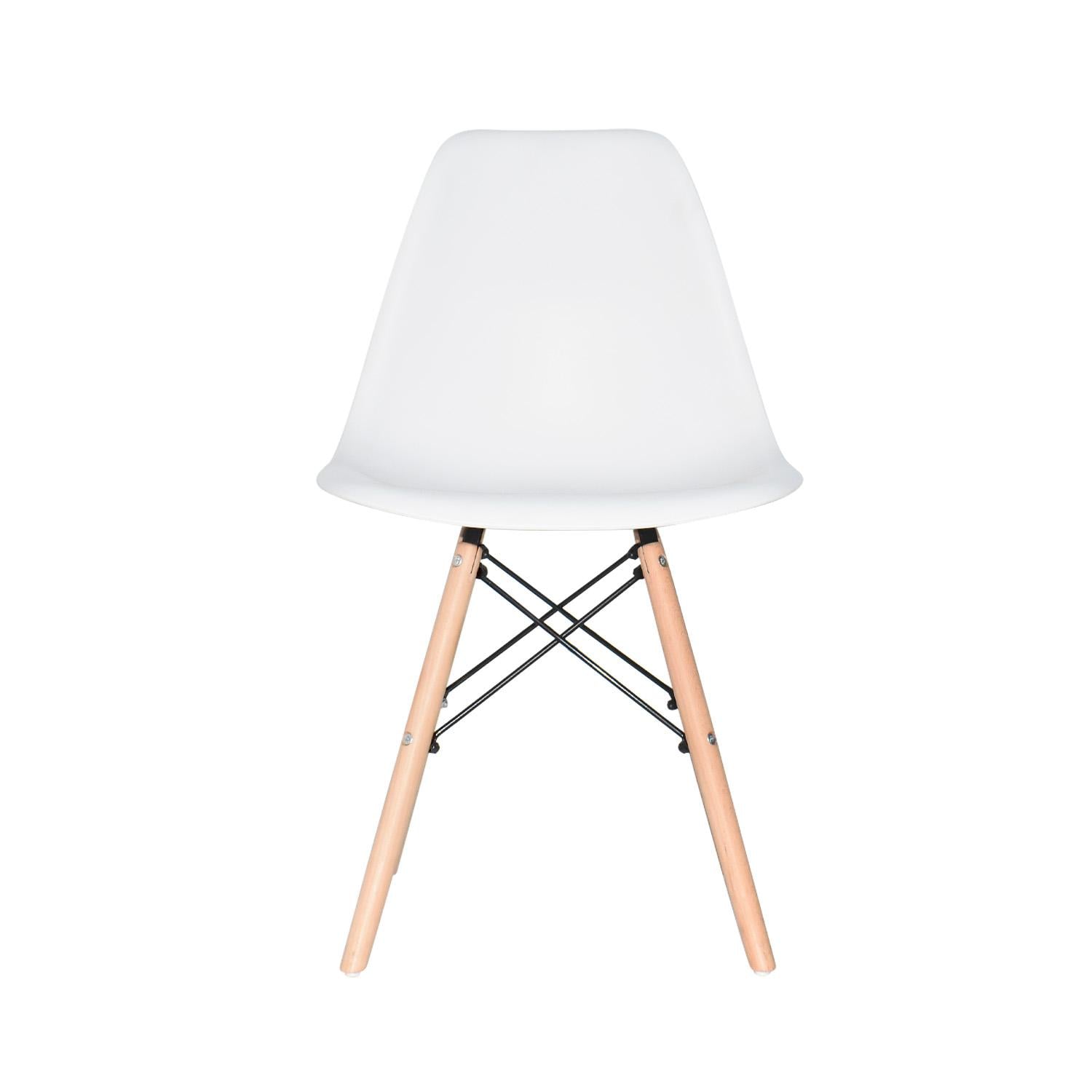 SILLA DE COMEDOR DISEÑO EAMES BLANCO OFIDEAS - 2