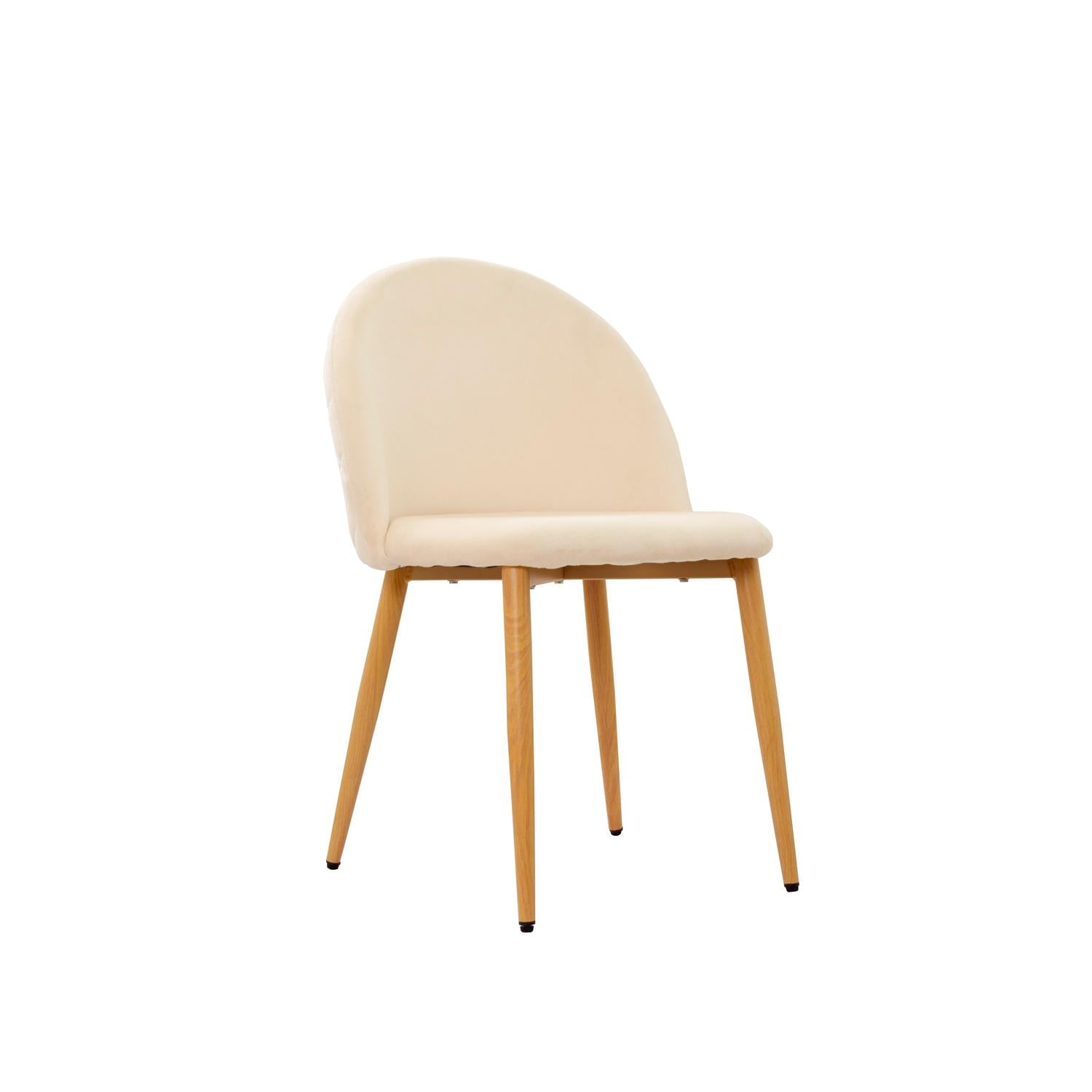 SILLA DE COMEDOR DISEÑO ALI BEIGE OFIDEAS - 1