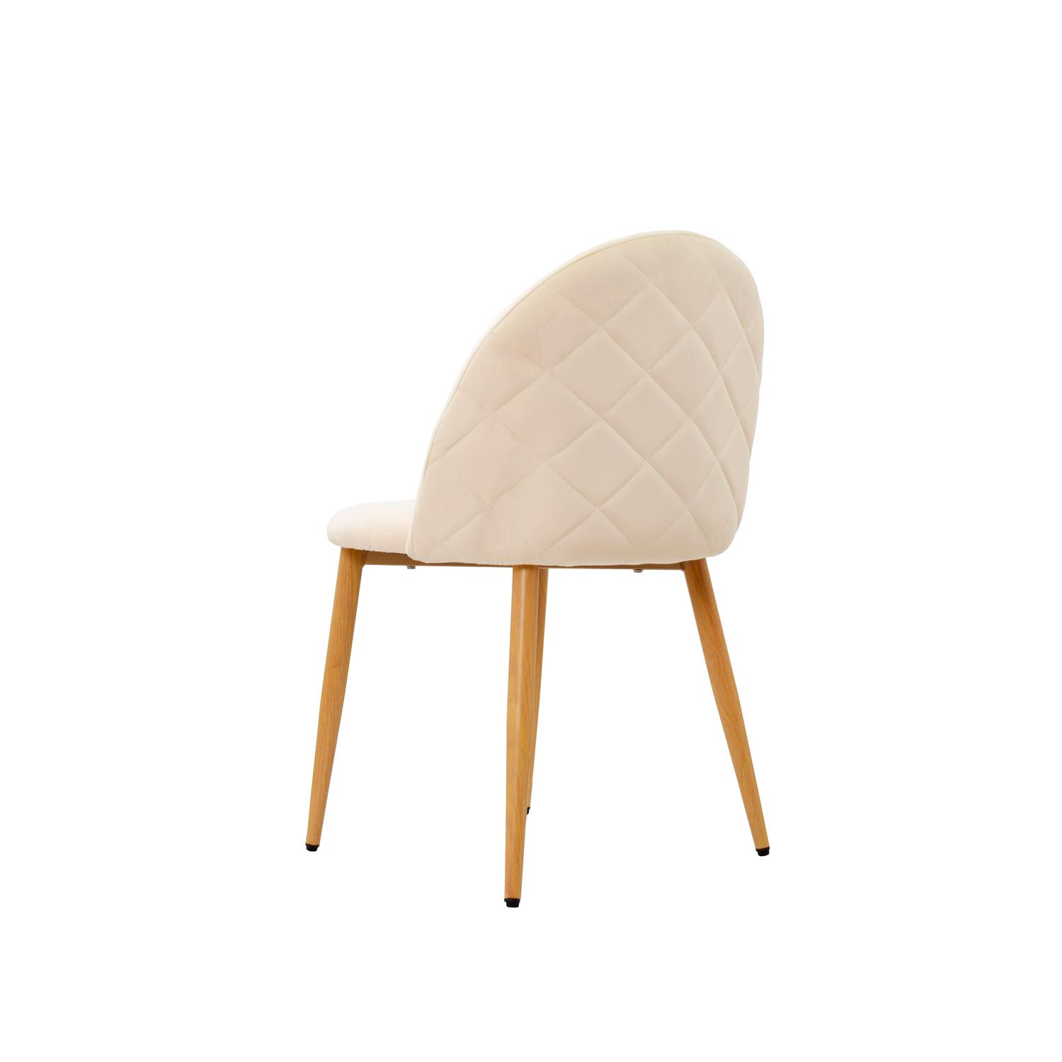 SILLA DE COMEDOR DISEÑO ALI BEIGE OFIDEAS - 5