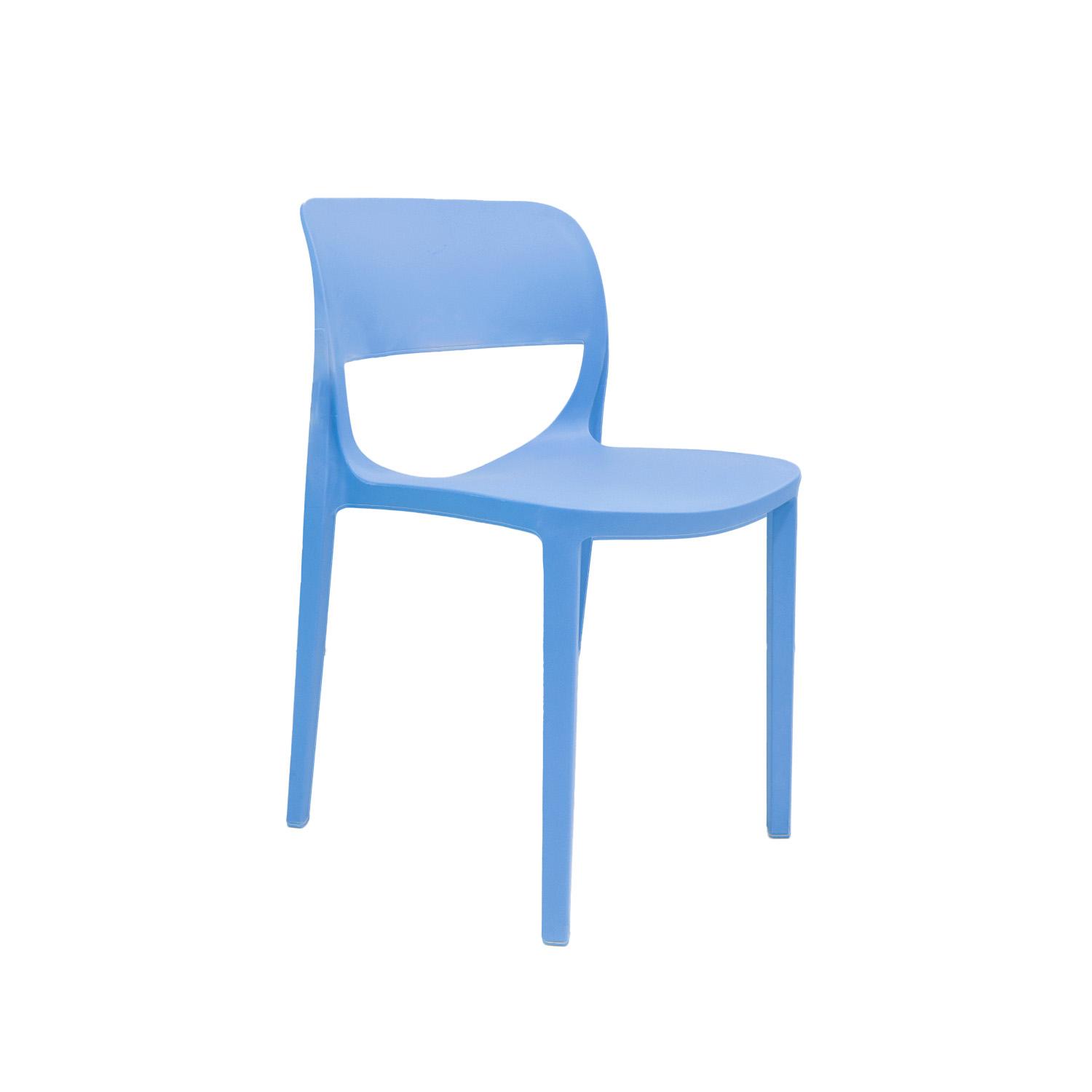 SILLA DE COMEDOR HAPPY AZUL OFIDEAS - 1