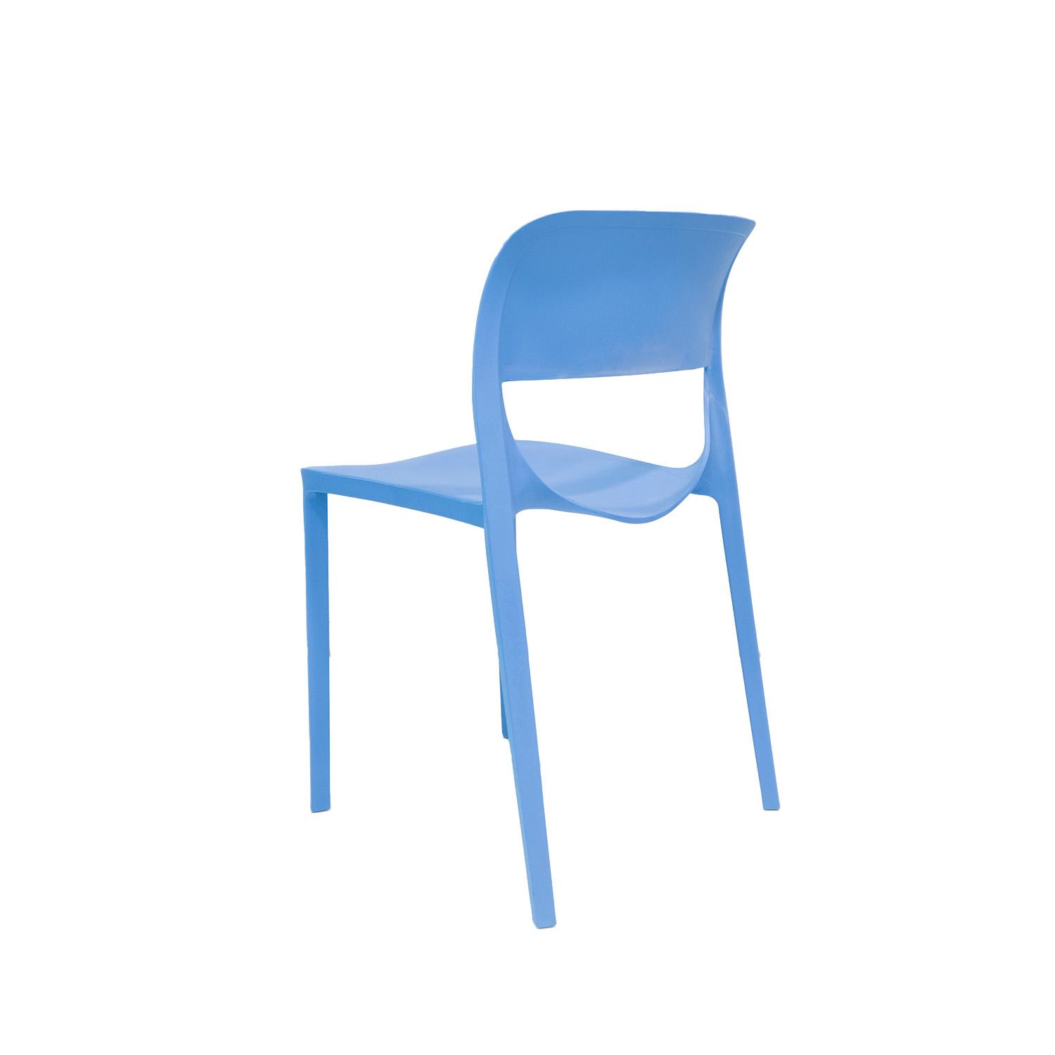 SILLA DE COMEDOR HAPPY AZUL OFIDEAS - 4
