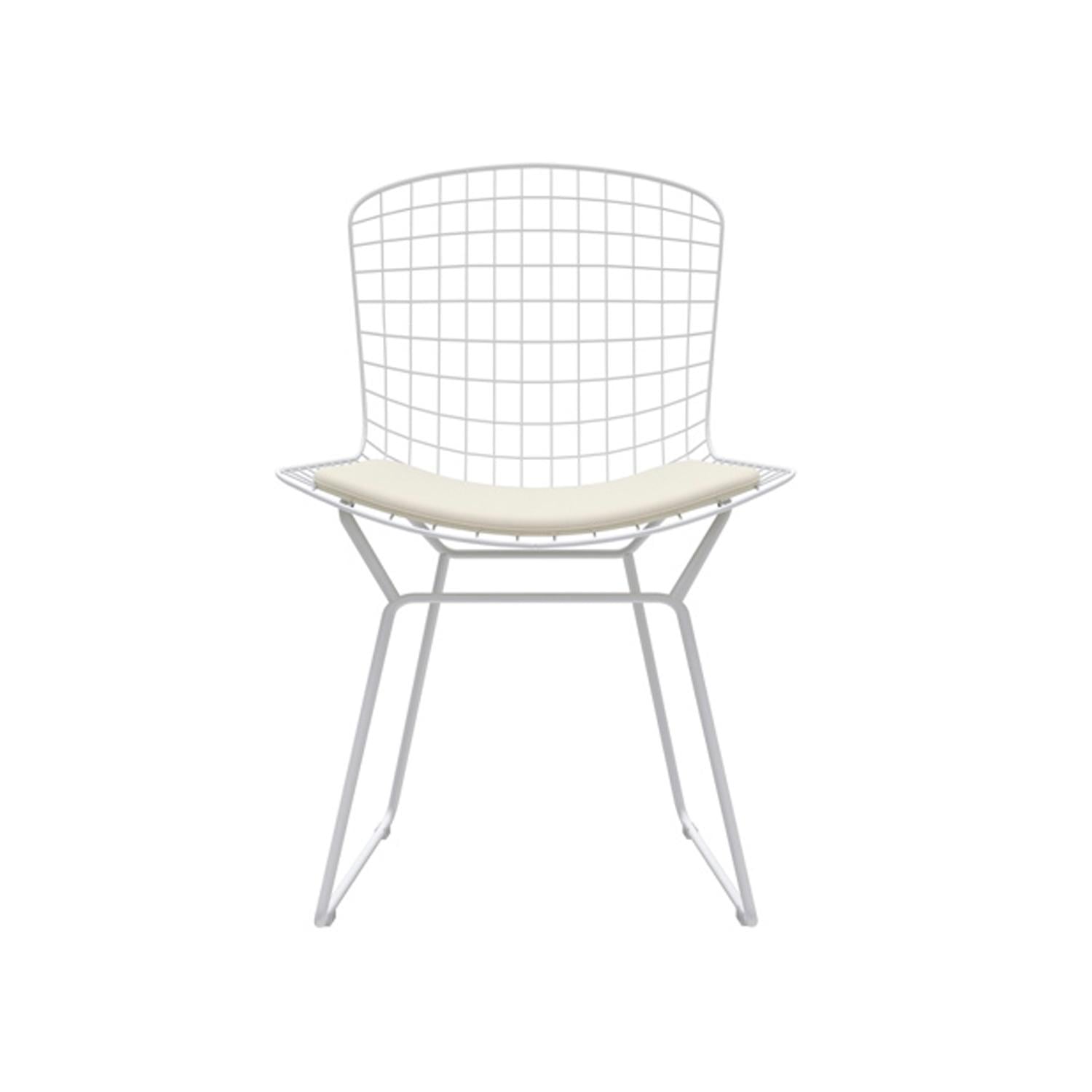 SILLA DE COMEDOR DISEÑO BERTOIA BLANCO OFIDEAS - 2
