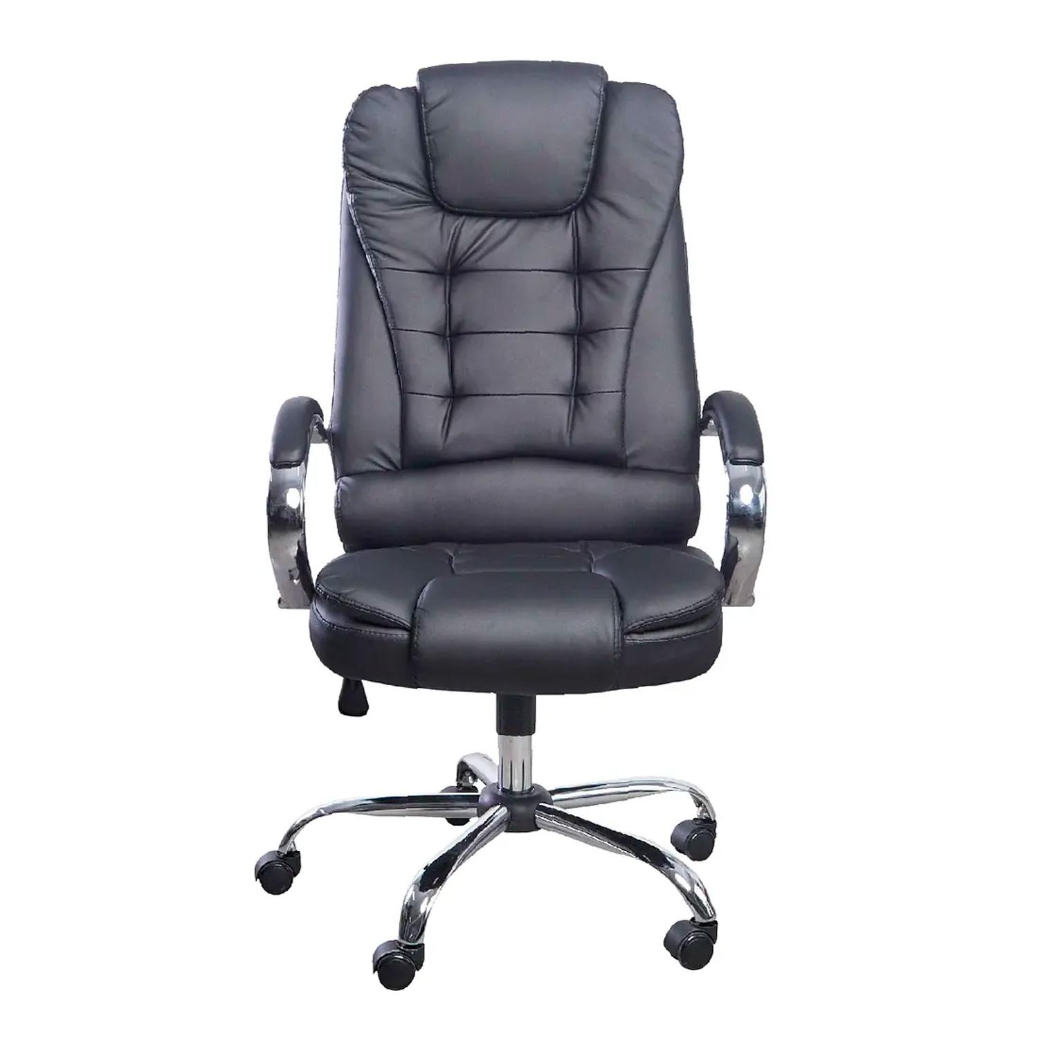 SILLA DE OFICINA ERGONÓMICA ALMIR PRESIDENTE CUERO OFIDEAS - 2