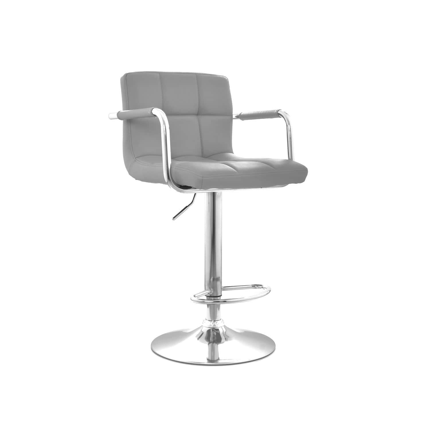 SILLA DE BAR REGULABLE EN ALTURA NILL CB GRIS OFIDEAS - 1