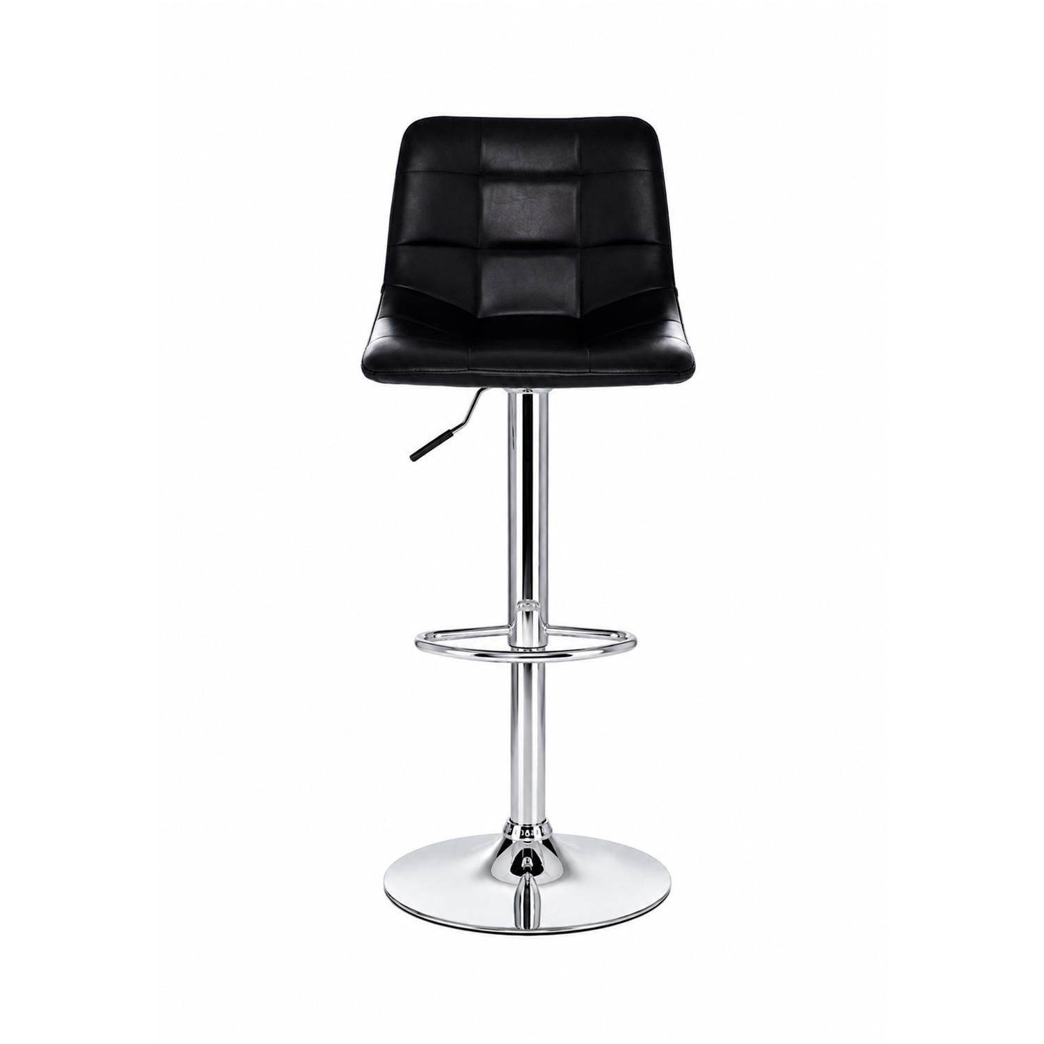 SILLA DE BAR JACK NEGRO BASE CROMO OFIDEAS - 2