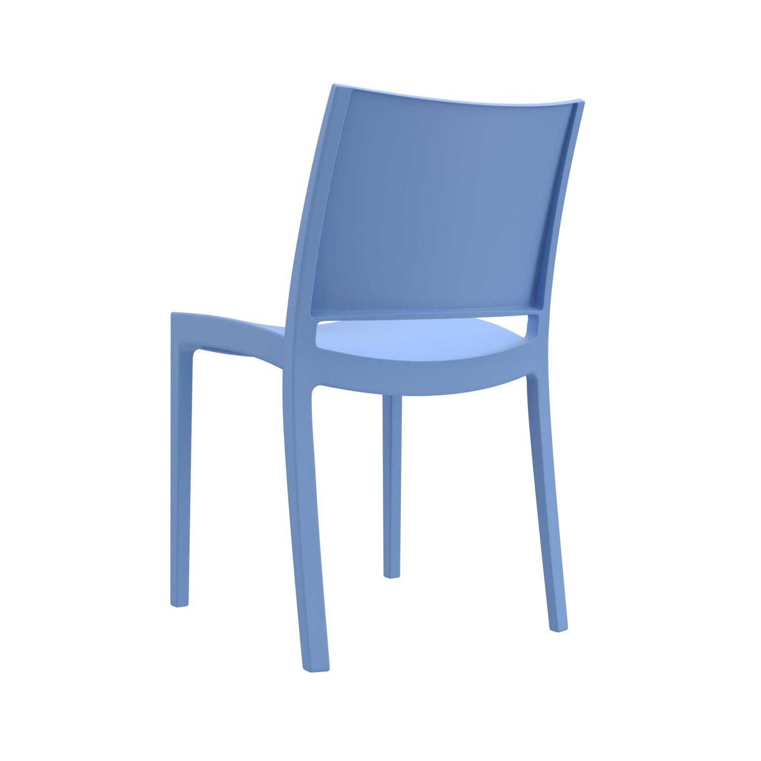 SILLA DE COMEDOR DISEÑO KIRO AZUL OFIDEAS - 4