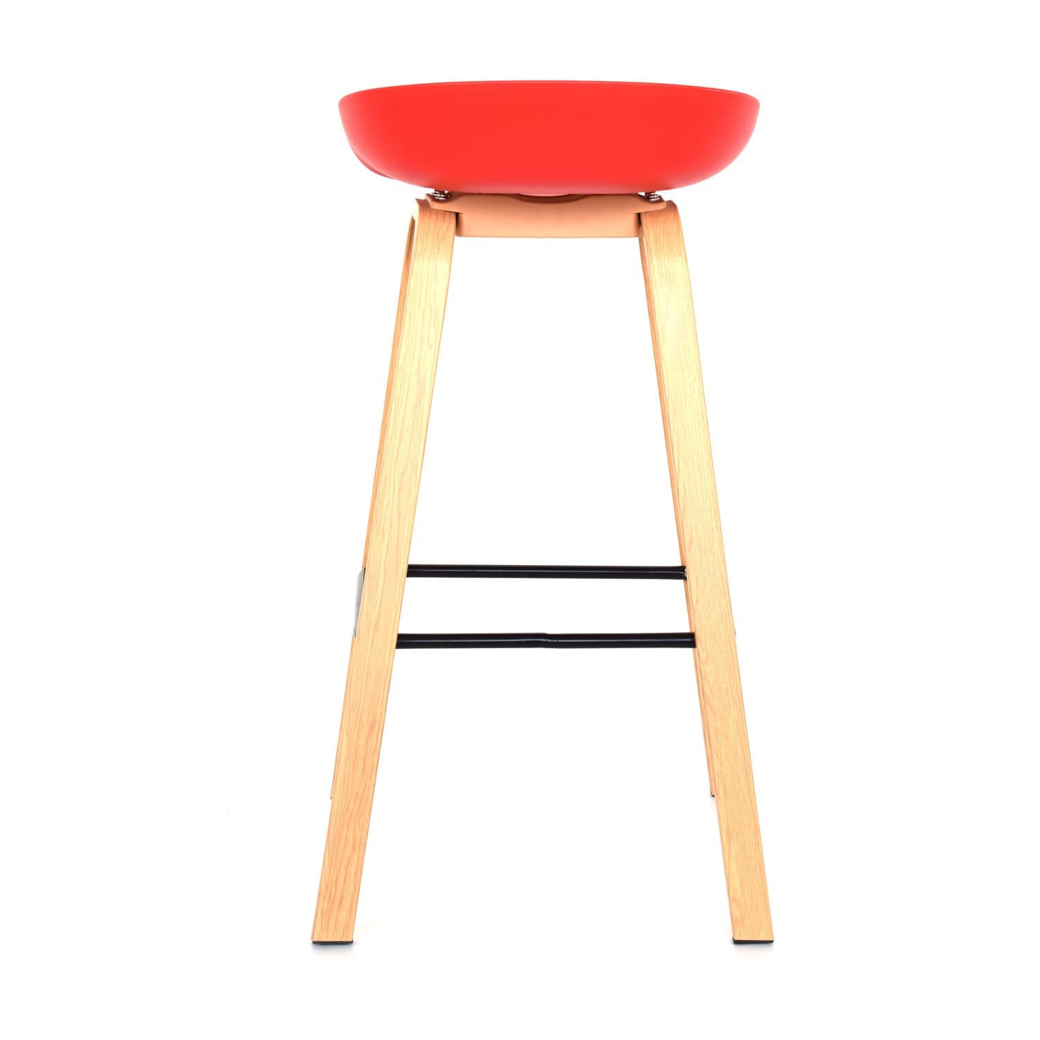 SILLA PARA BAR MISURI BUTACO 65 CM. ROJO OFIDEAS - 5