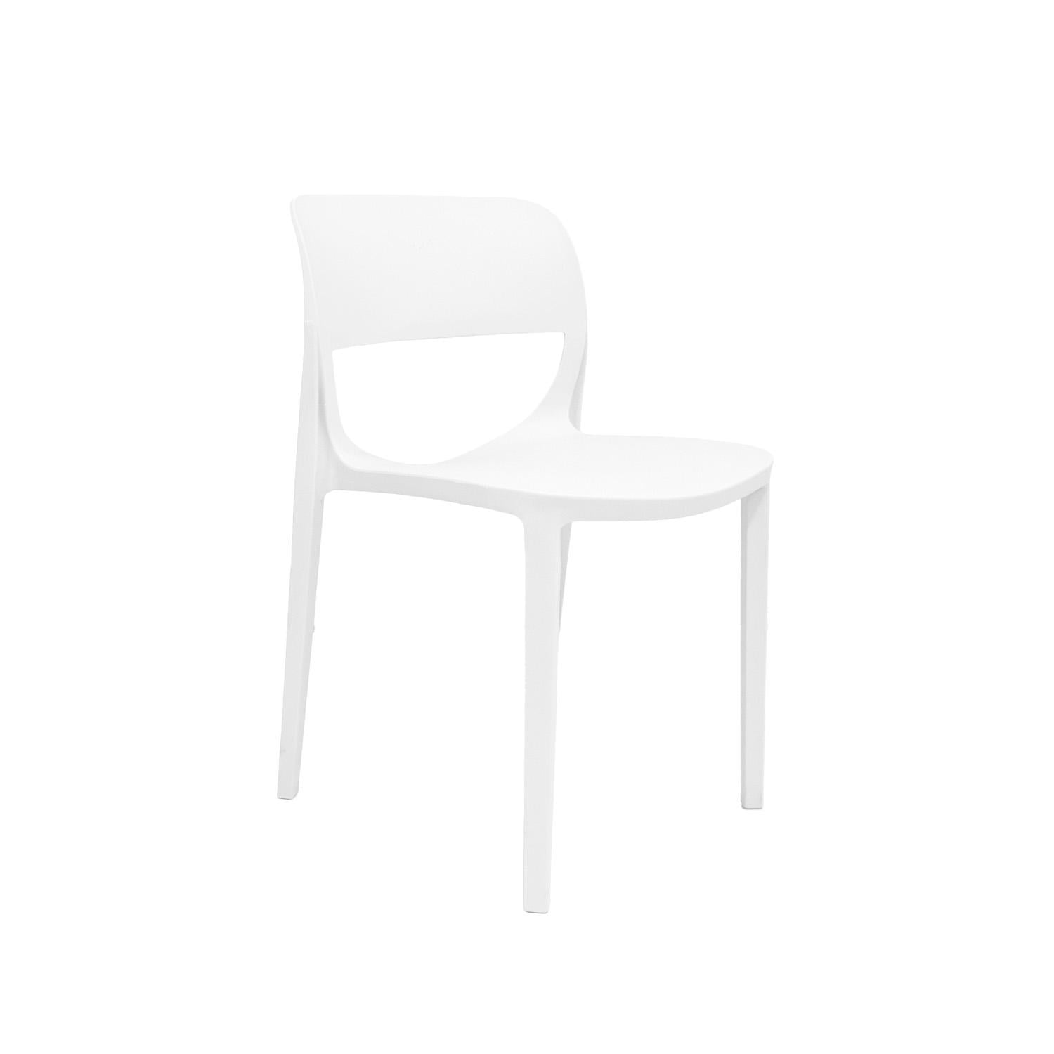 SILLA DE COMEDOR HAPPY BLANCO OFIDEAS - 1