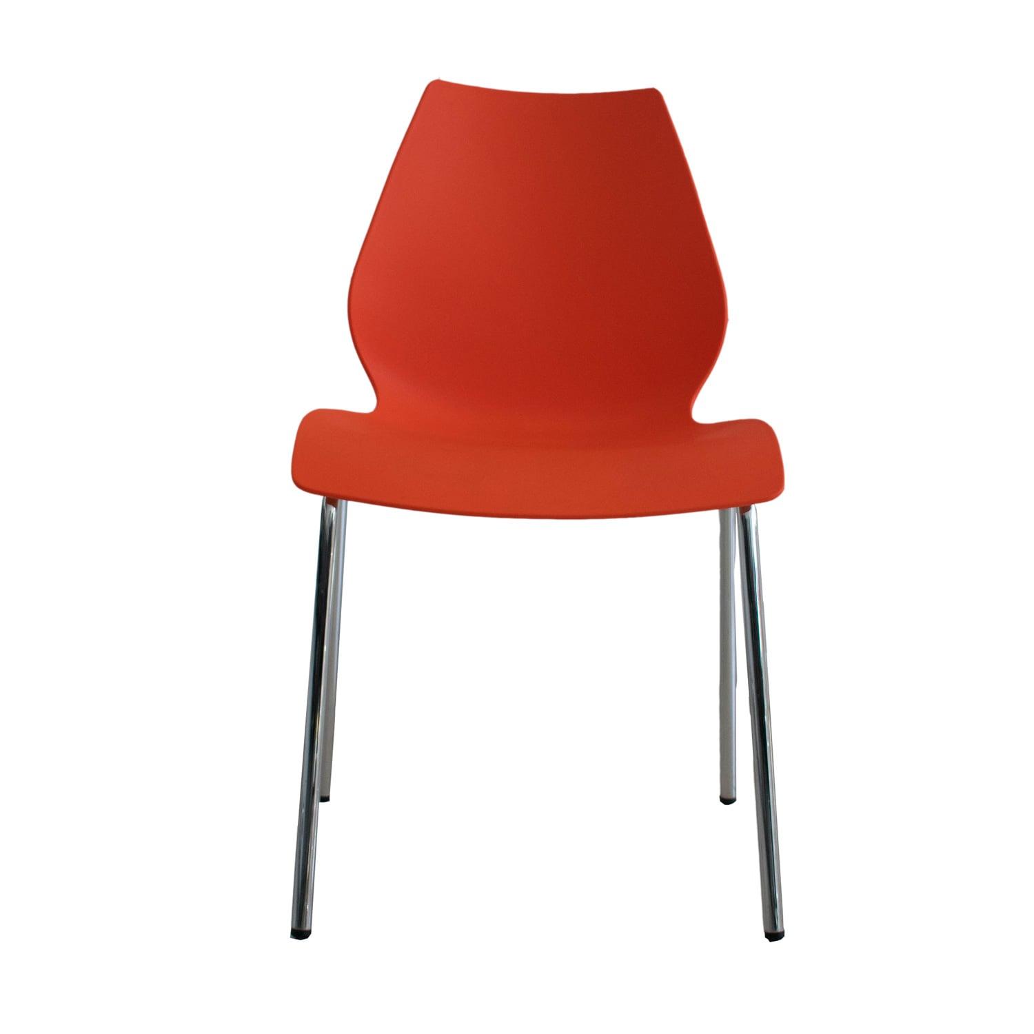 SILLA DE COMEDOR DISEÑO BRENDA ROJO OFIDEAS - 2
