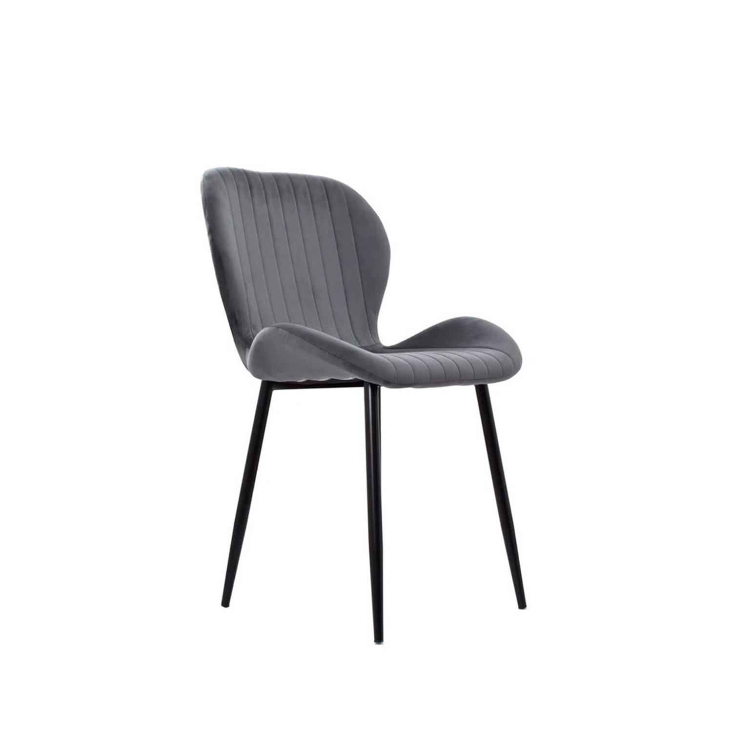 SILLA DE COMEDOR DISEÑO SOL GRIS OFIDEAS - 1