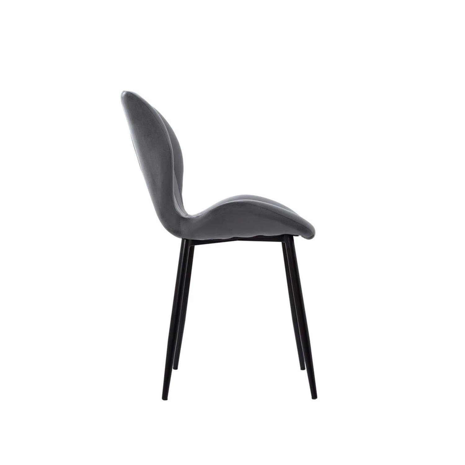 SILLA DE COMEDOR DISEÑO SOL GRIS OFIDEAS - 2