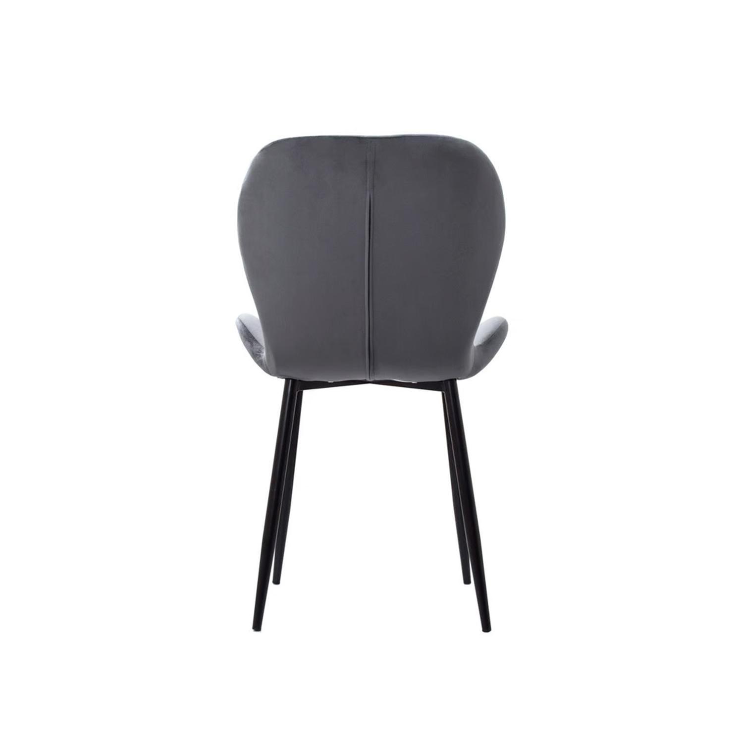 SILLA DE COMEDOR DISEÑO SOL GRIS OFIDEAS - 4