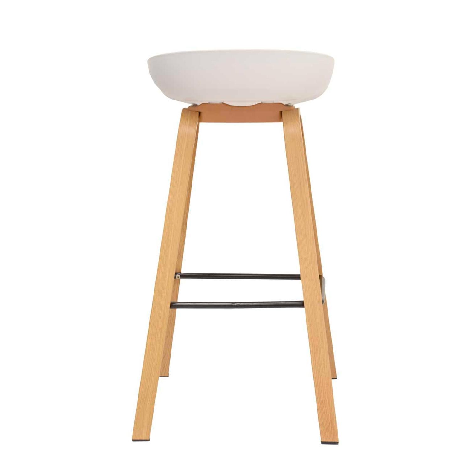 SILLA PARA BAR MISURI BUTACO 65 CM. BLANCO OFIDEAS - 5