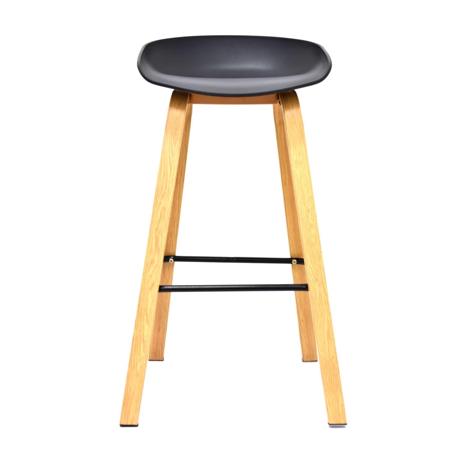 SILLA PARA BAR MISURI BUTACO 75 CM. NEGRO OFIDEAS - 3