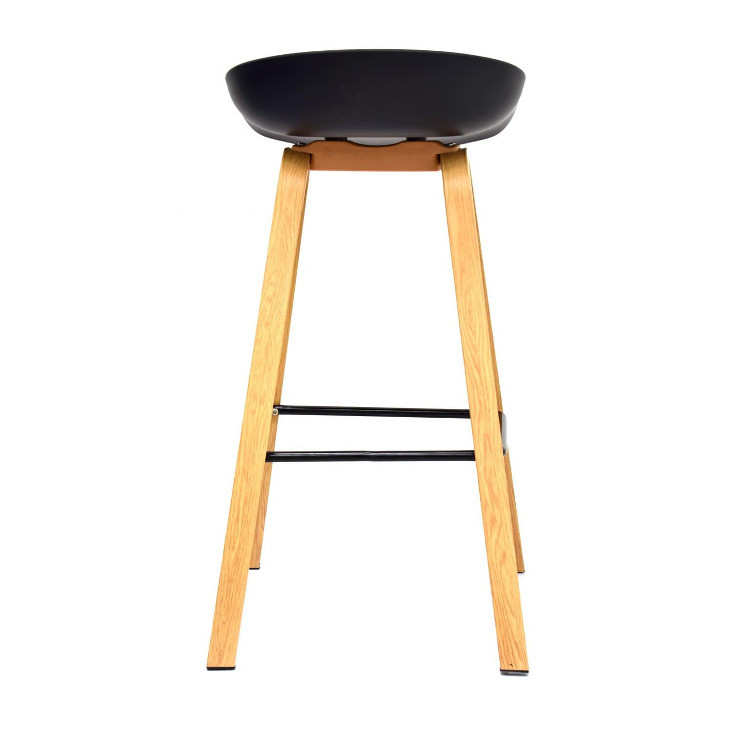SILLA PARA BAR MISURI BUTACO 75 CM. NEGRO OFIDEAS - 5