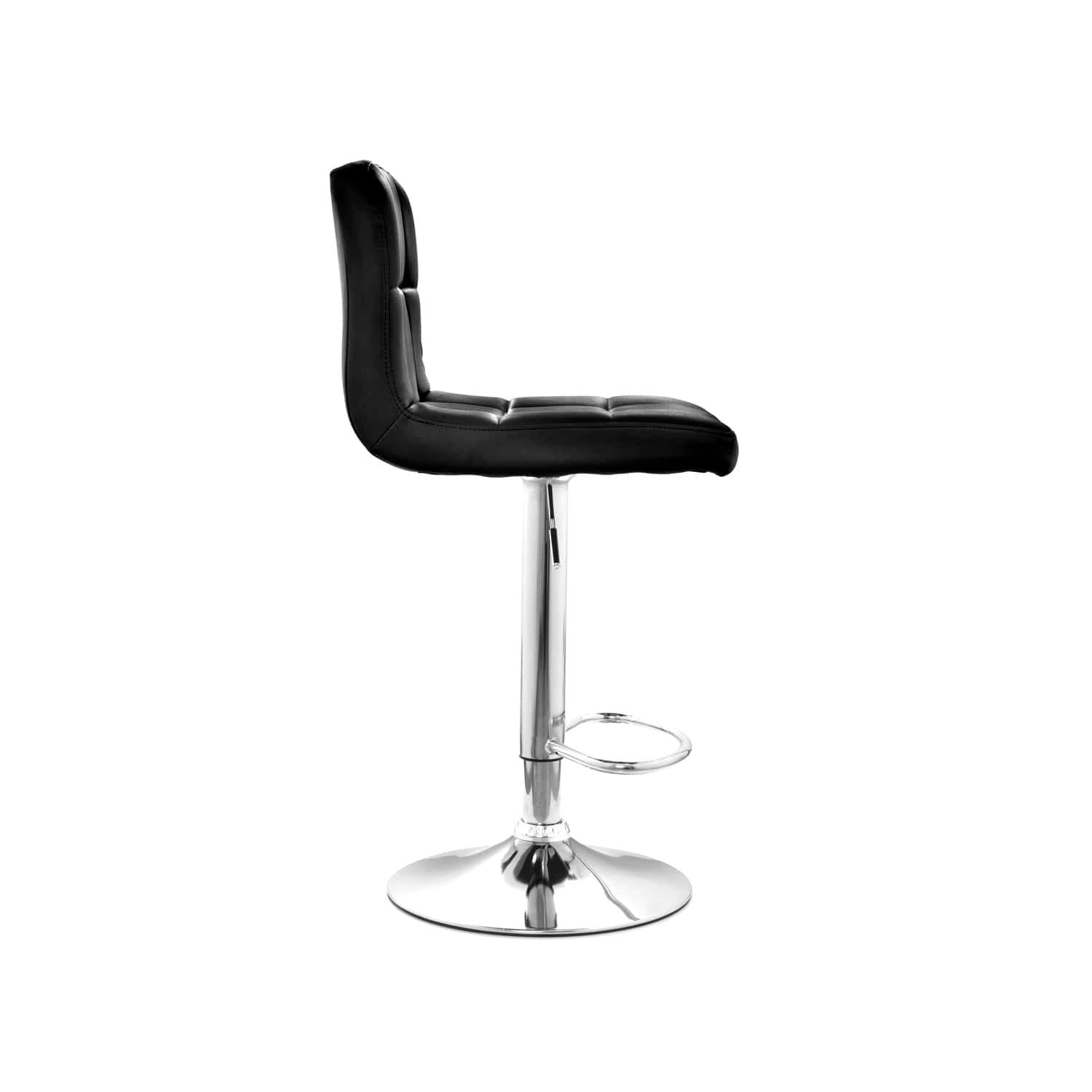 SILLA DE BAR REGULABLE EN ALTURA NILL SB NEGRO OFIDEAS - 3