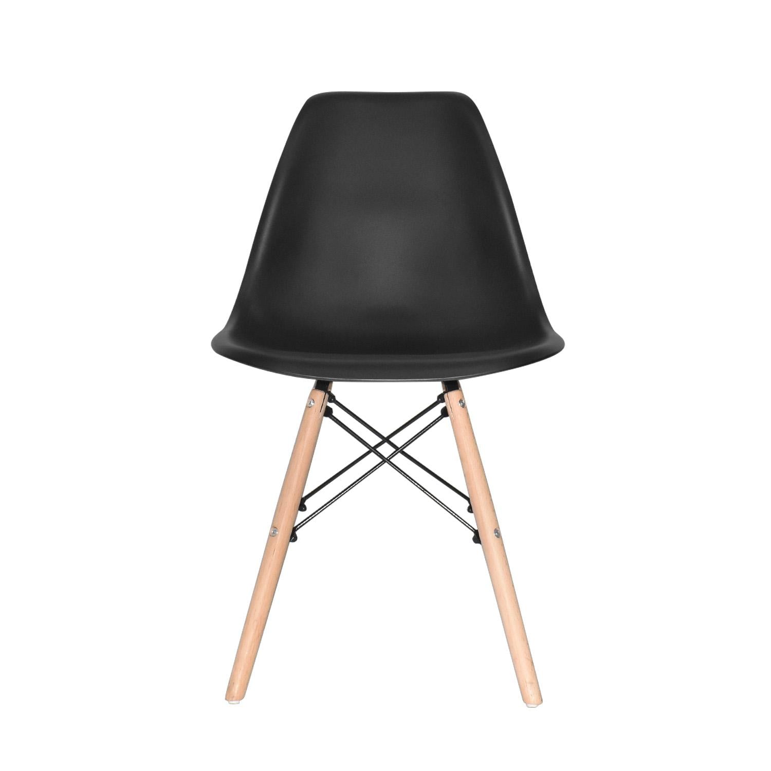 SILLA DE COMEDOR DISEÑO EAMES NEGRO OFIDEAS - 2