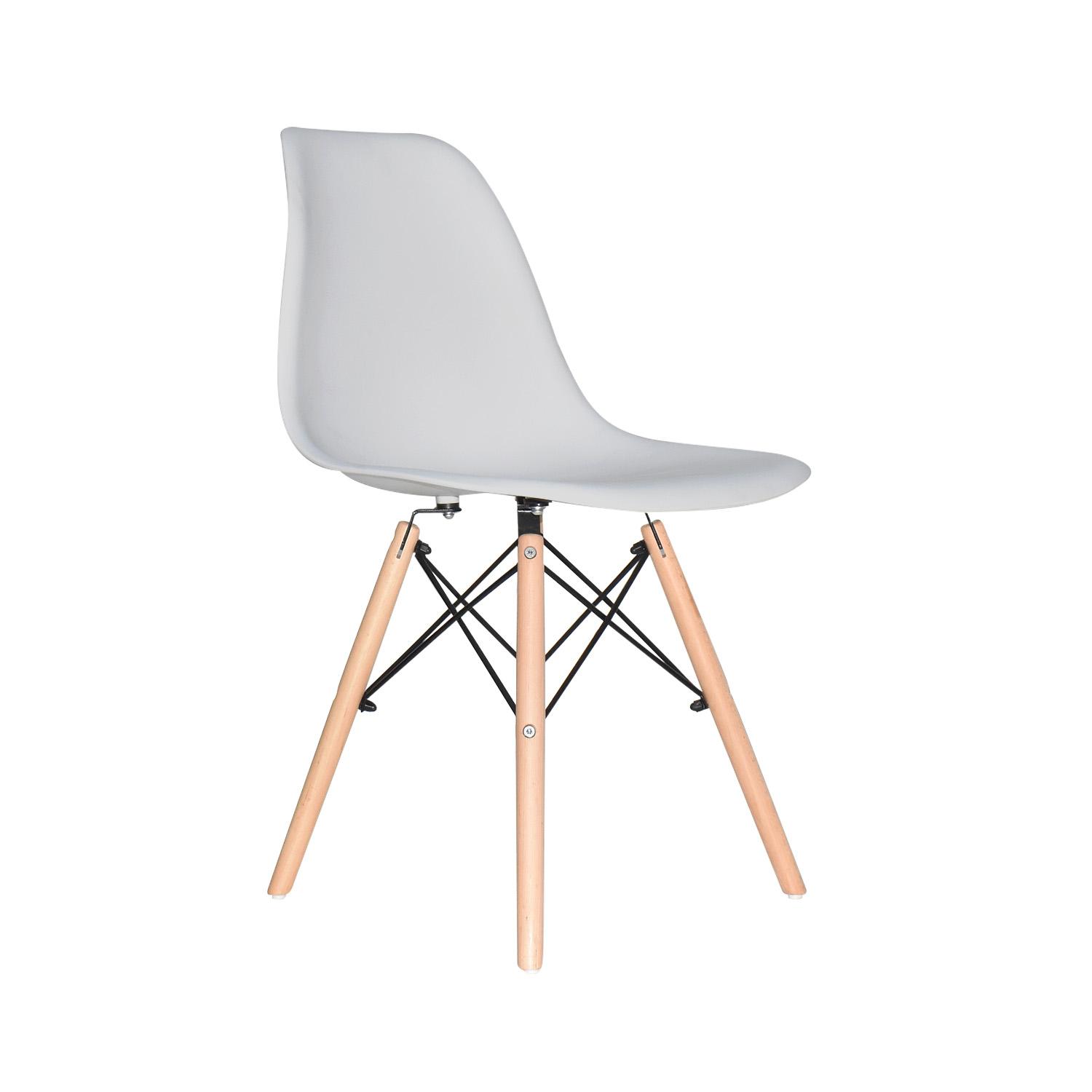 SILLA DE COMEDOR DISEÑO EAMES GRIS OFIDEAS - 1