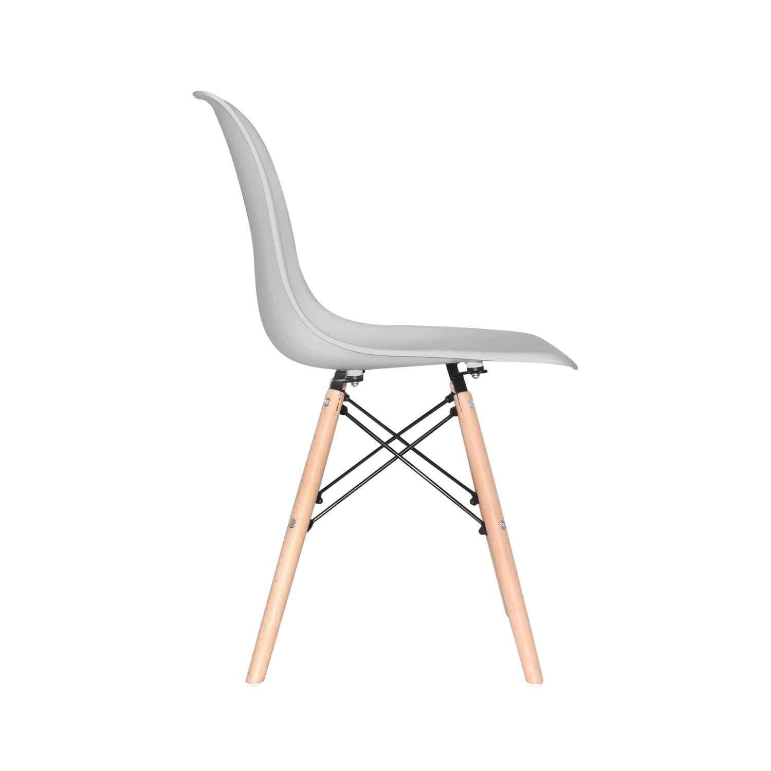 SILLA DE COMEDOR DISEÑO EAMES GRIS OFIDEAS - 3