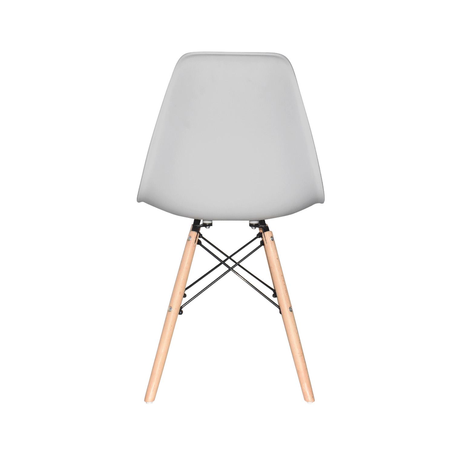 SILLA DE COMEDOR DISEÑO EAMES GRIS OFIDEAS - 5