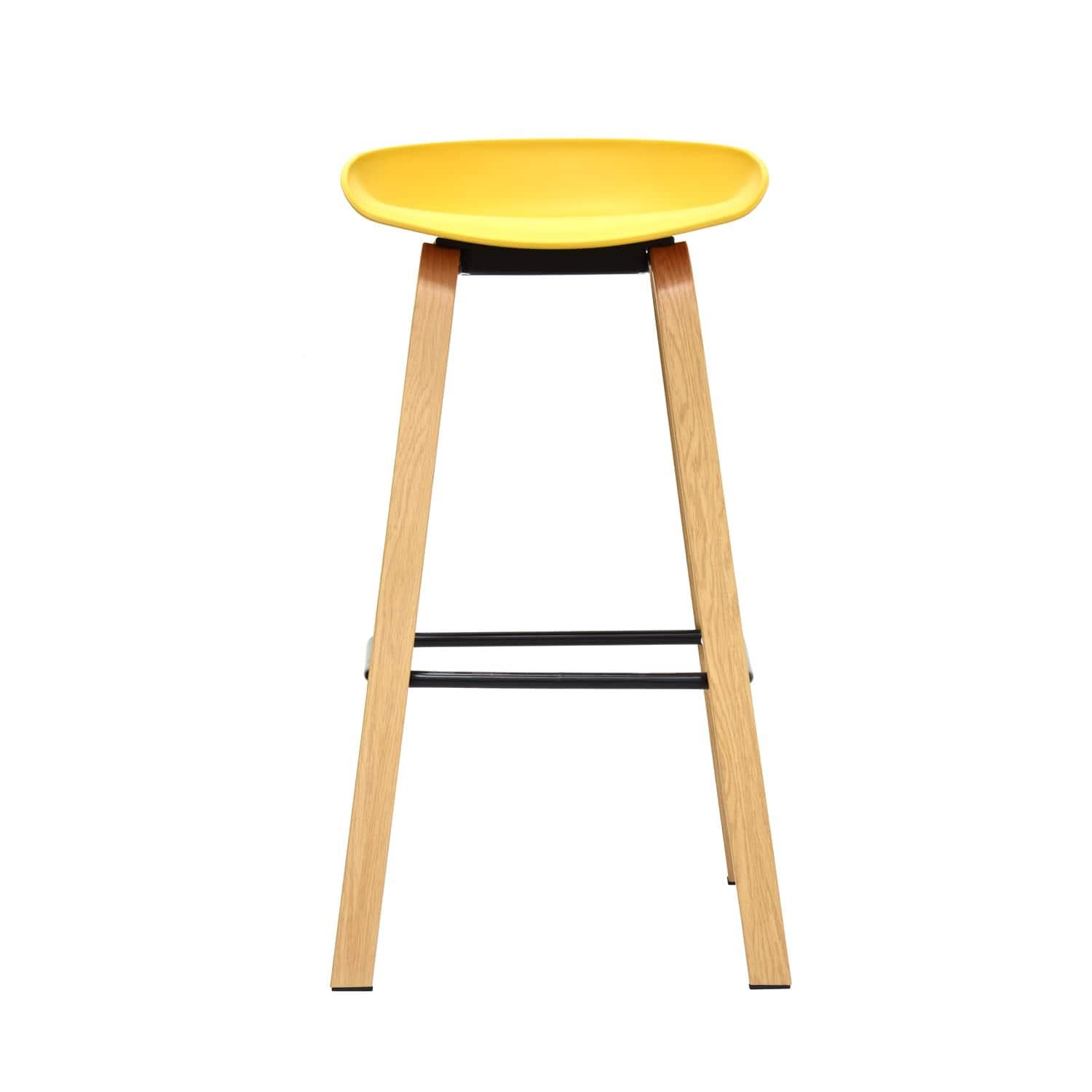 SILLA PARA BAR MISURI BUTACO 75 CM. AMARILLO OFIDEAS - 5