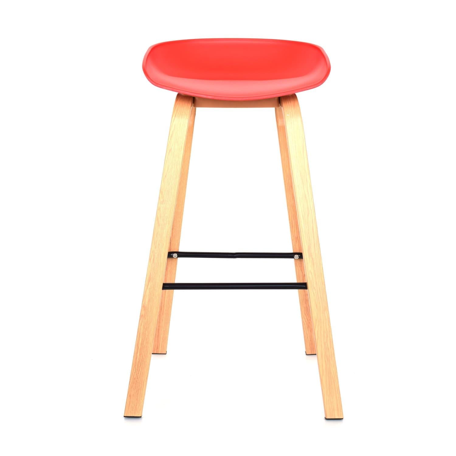 SILLA PARA BAR MISURI BUTACO 75 CM. ROJO OFIDEAS - 3