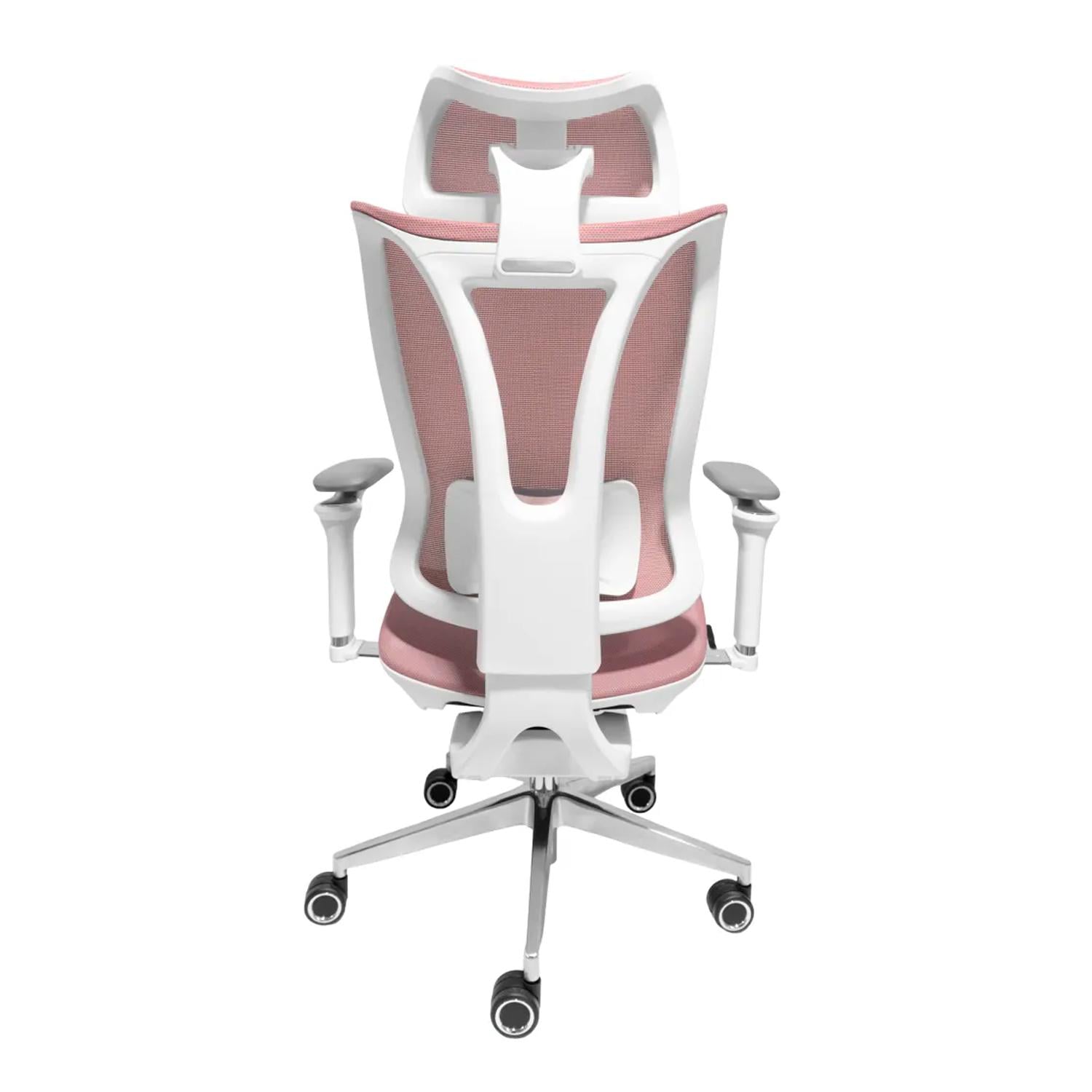 SILLA ERGONÓMICA LUMERA PREMIUM ROSA OFIDEAS - 4