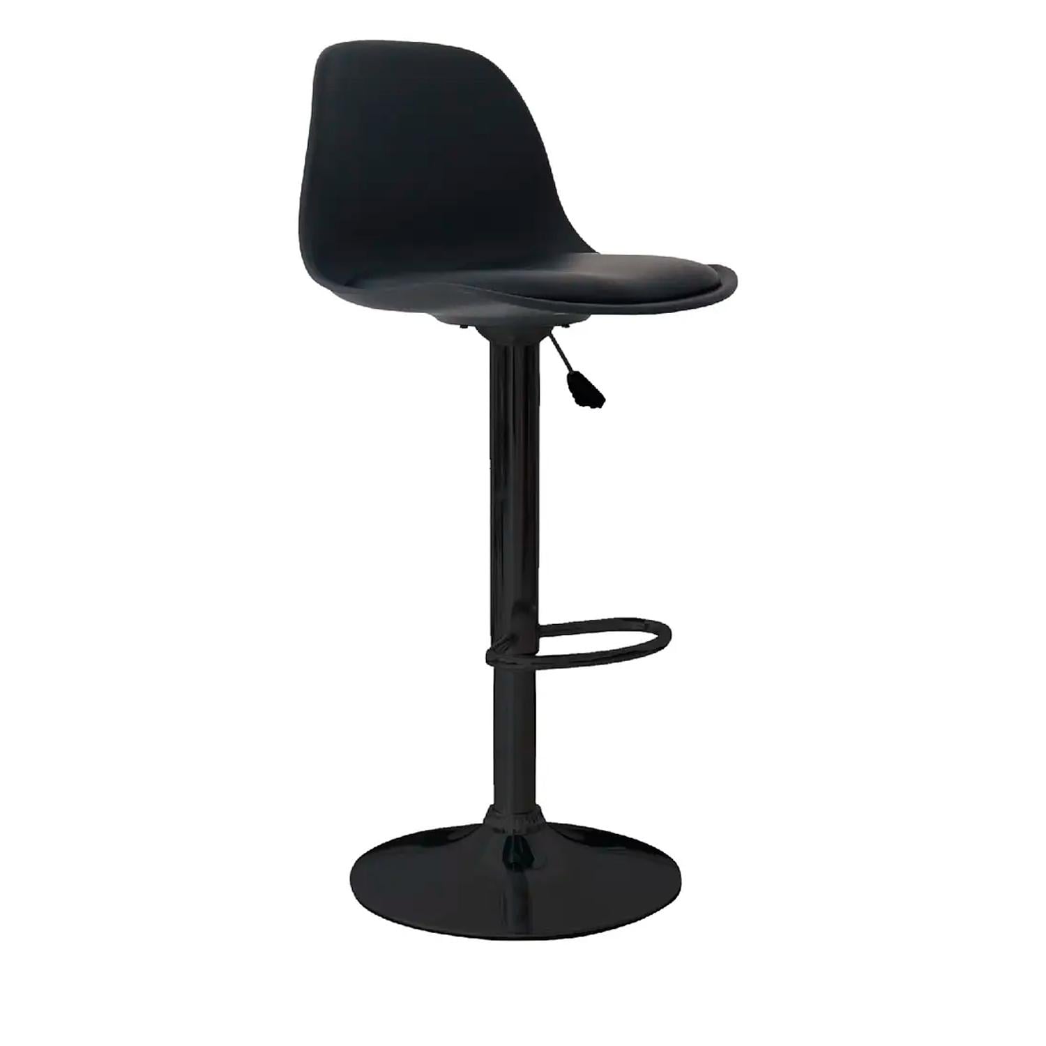 SILLA PARA BAR REGULABLE BOAT NEGRO EN OFIDEAS - 1