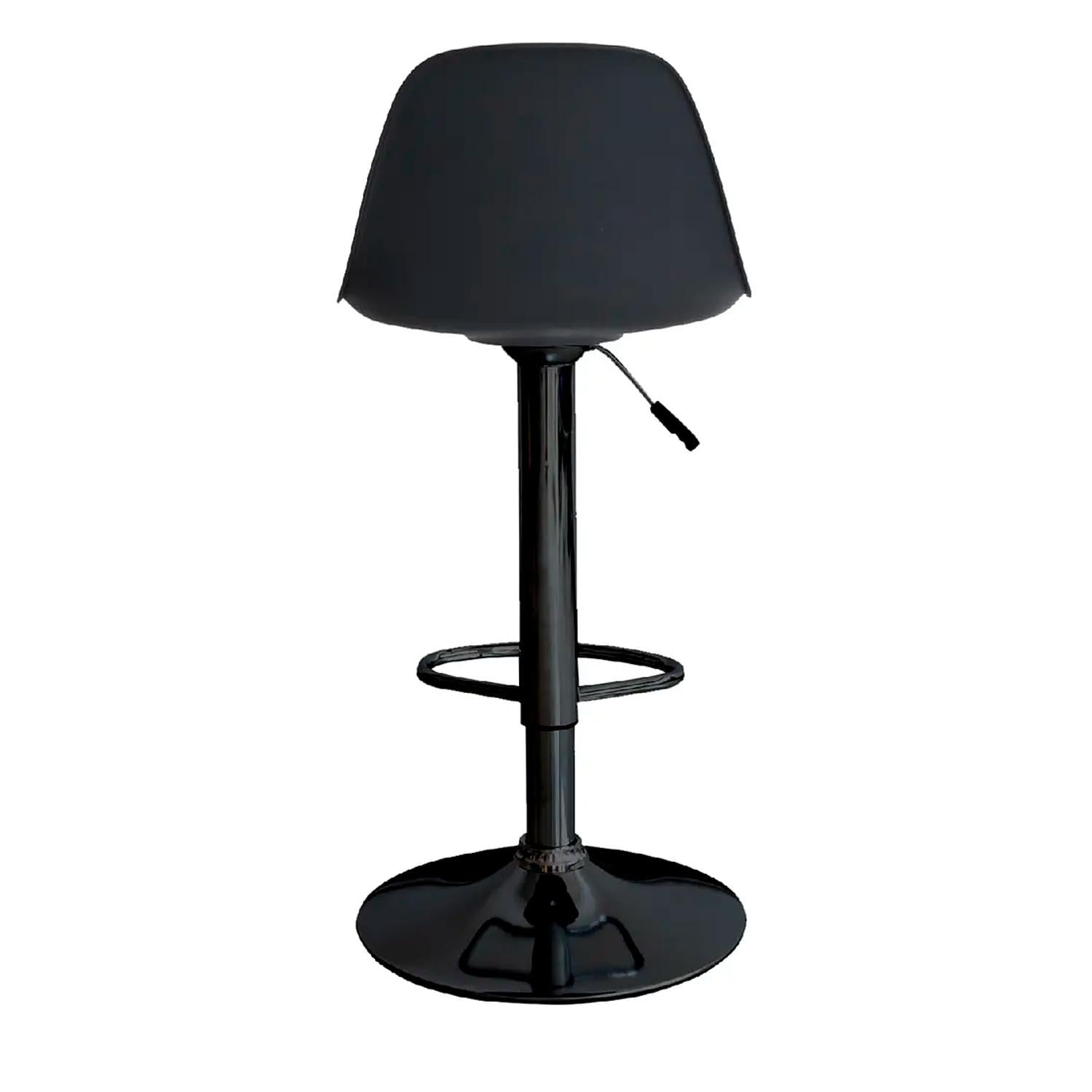 SILLA PARA BAR REGULABLE BOAT NEGRO EN OFIDEAS - 4