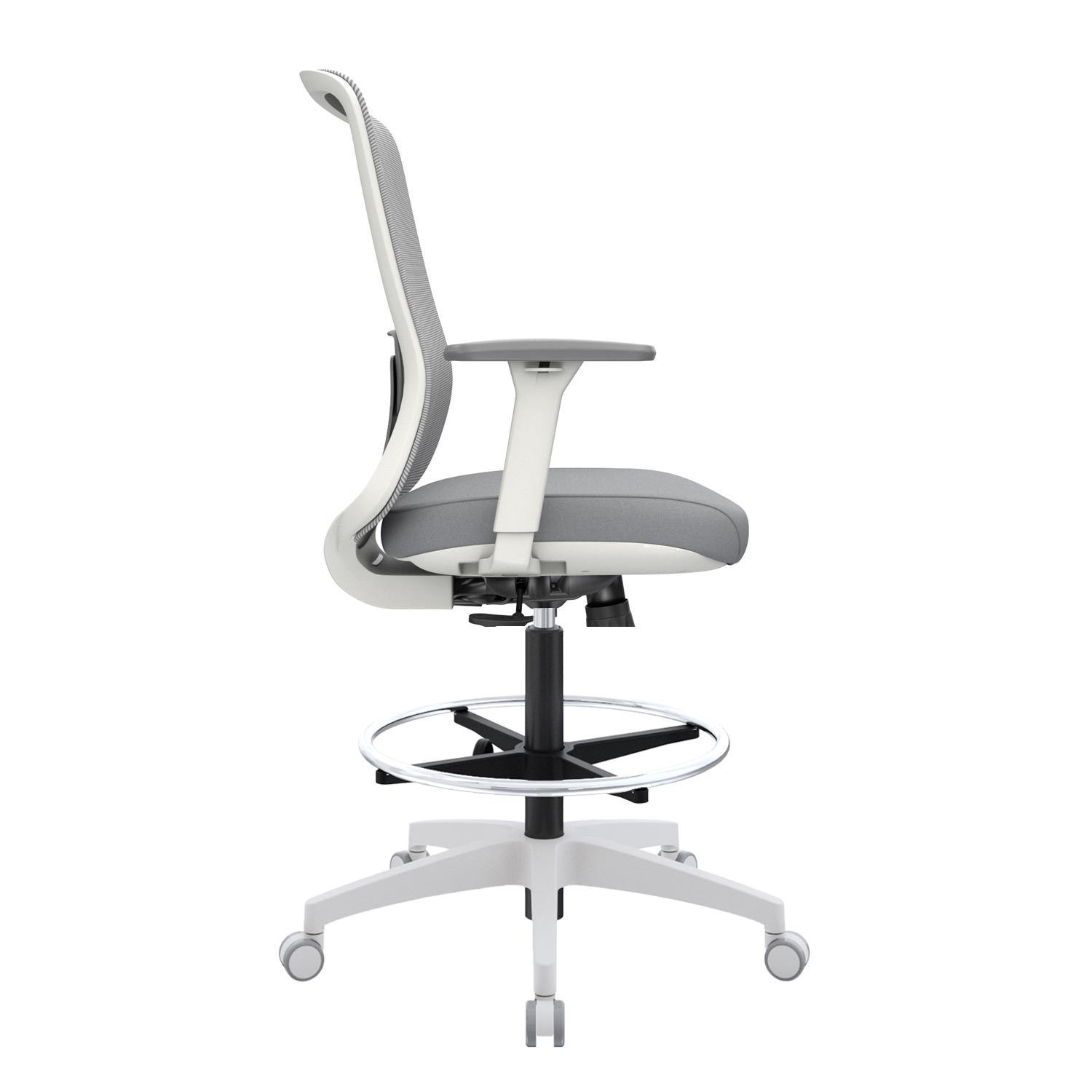 SILLA MILANO CAJERO ERGONÓMICA BN AC GRIS OFIDEAS - 2