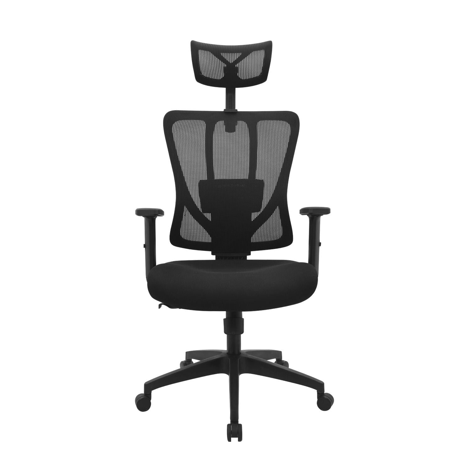 SILLA ERGONÓMICA LIAM PRESIDENTE NEGRO NYLON OFIDEAS - 2