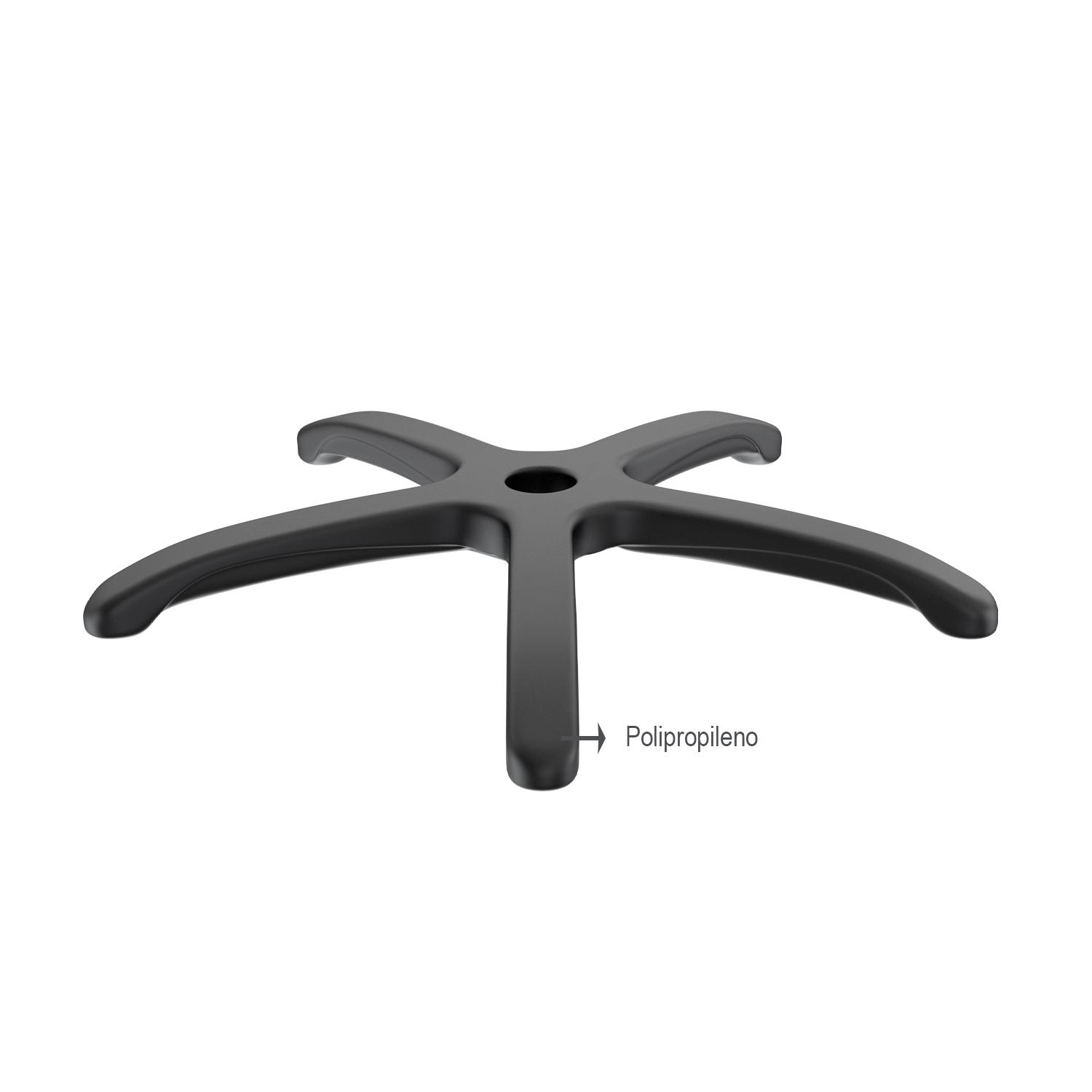 BASE ASPA ARAÑA DE SILLA GIRATORIA NYLON 64 CM OFIDEAS - 2