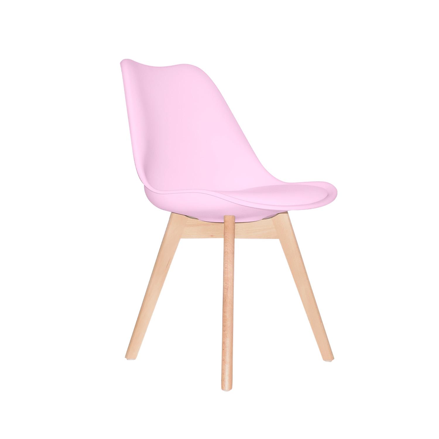 SILLA DE COMEDOR DISEÑO EMA ROSADO OFIDEAS - 1