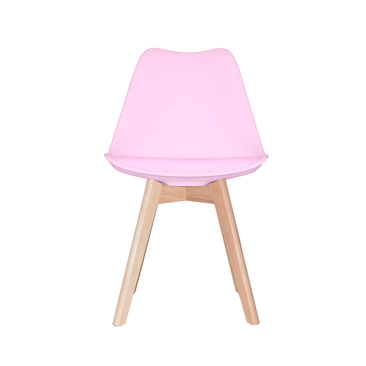 SILLA DE COMEDOR DISEÑO EMA ROSADO OFIDEAS - 2