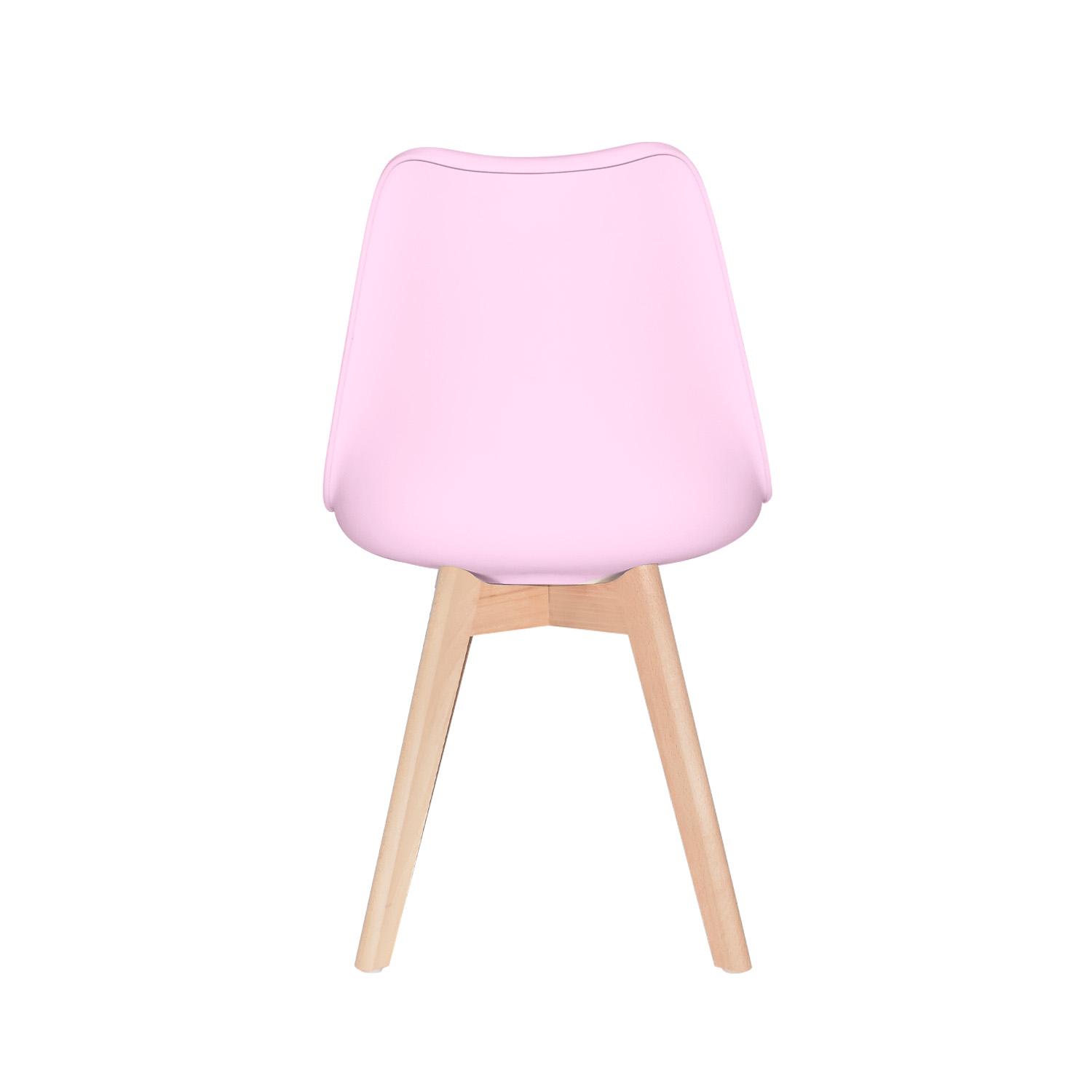SILLA DE COMEDOR DISEÑO EMA ROSADO OFIDEAS - 5