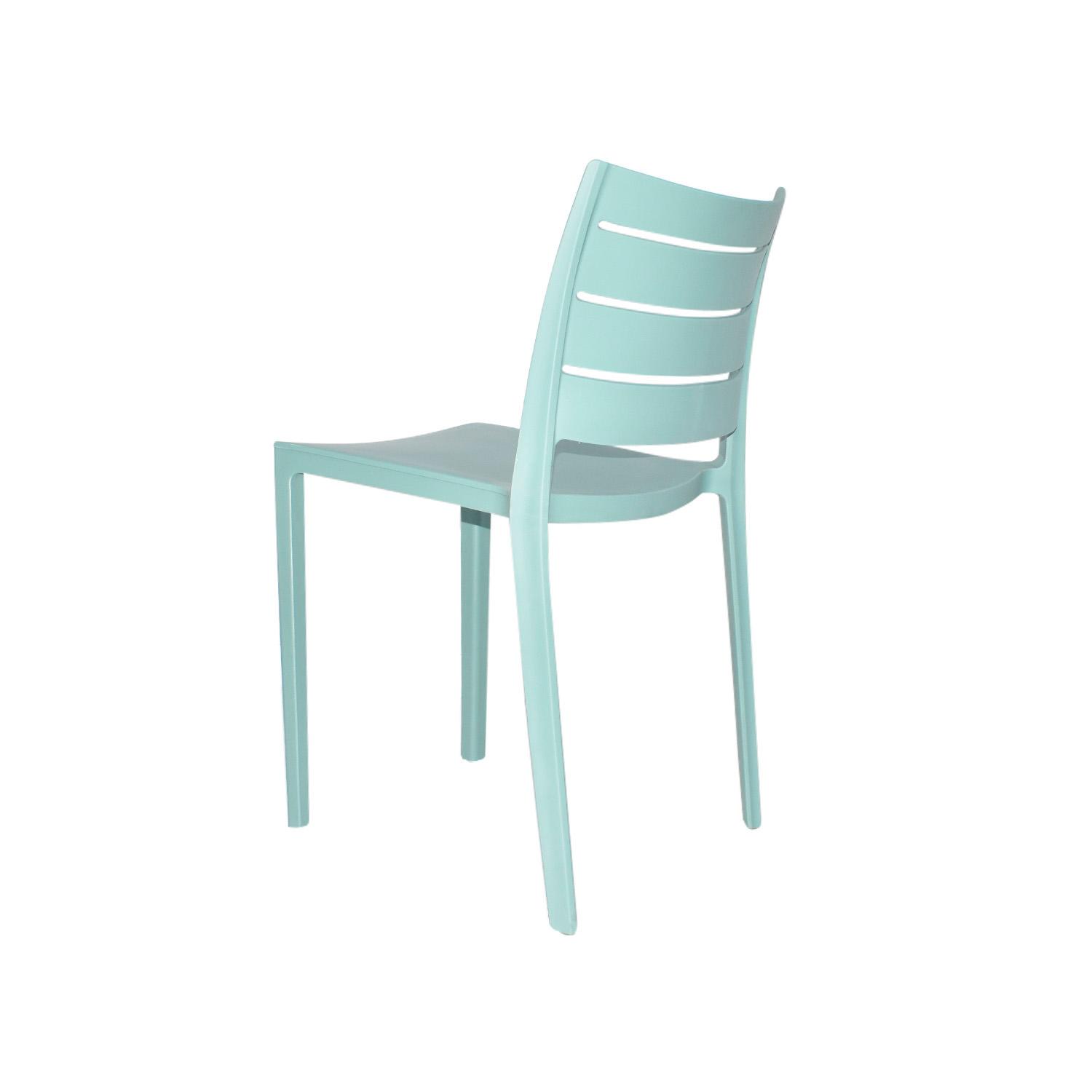 SILLA DE COMEDOR TIBET VERDE CLARO OFIDEAS - 4
