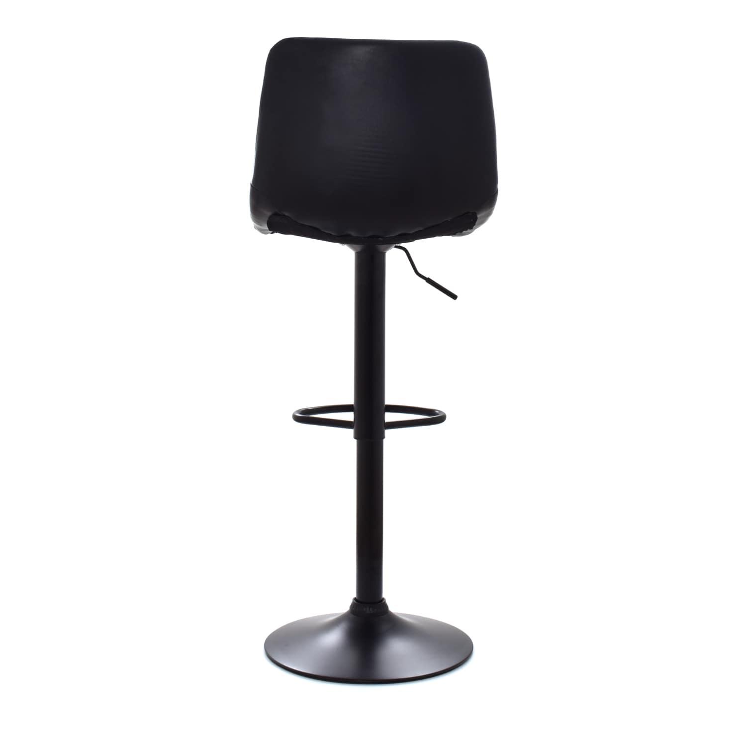 SILLA DE BAR JACK NEGRO BASE NEGRO OFIDEAS - 4