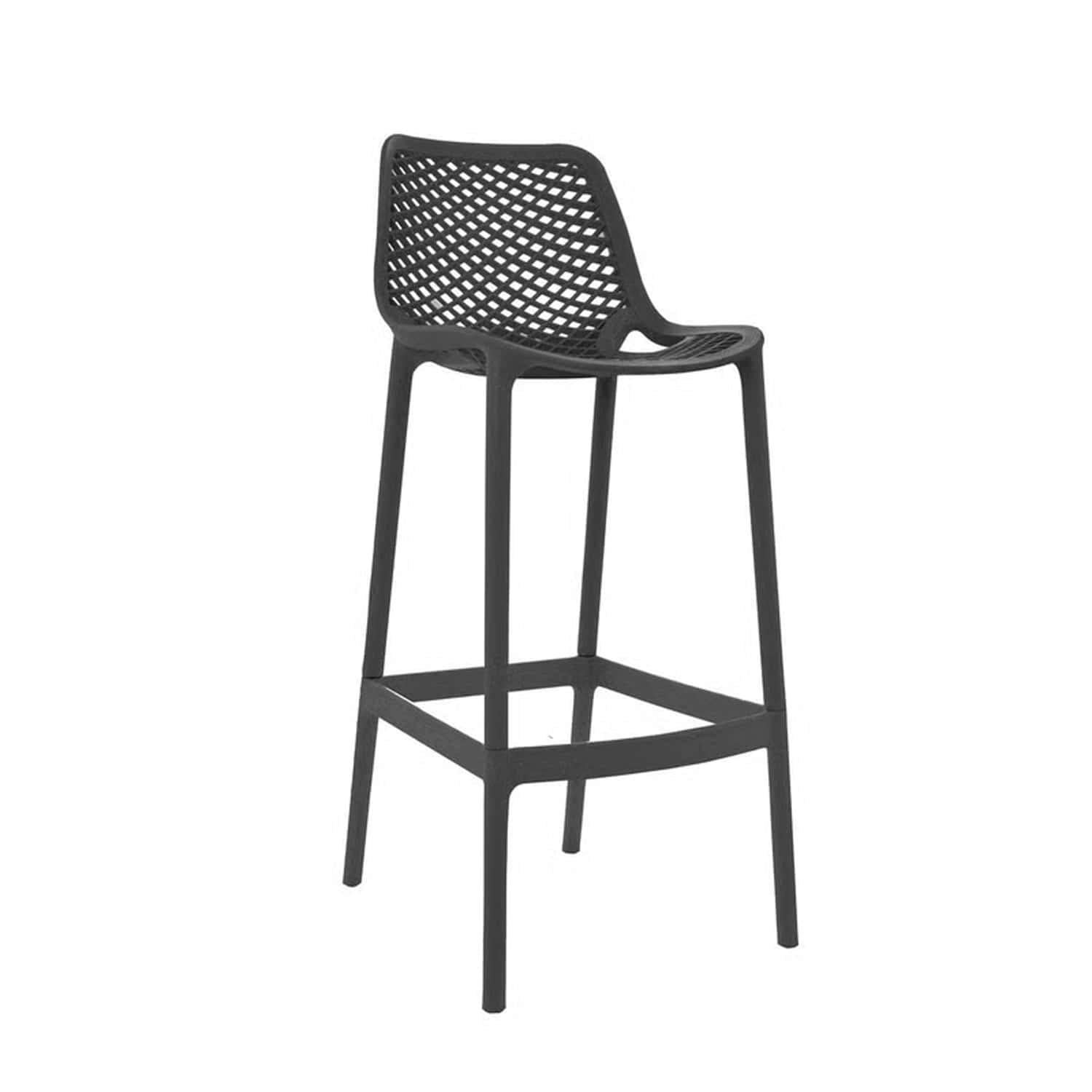 SILLA PARA BAR FIJA BERLIN NEGRO OFIDEAS - 1