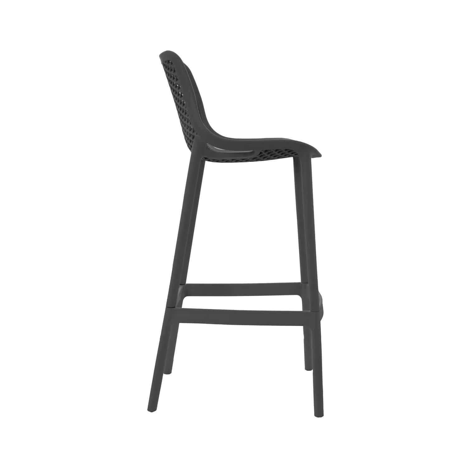 SILLA PARA BAR FIJA BERLIN NEGRO OFIDEAS - 3