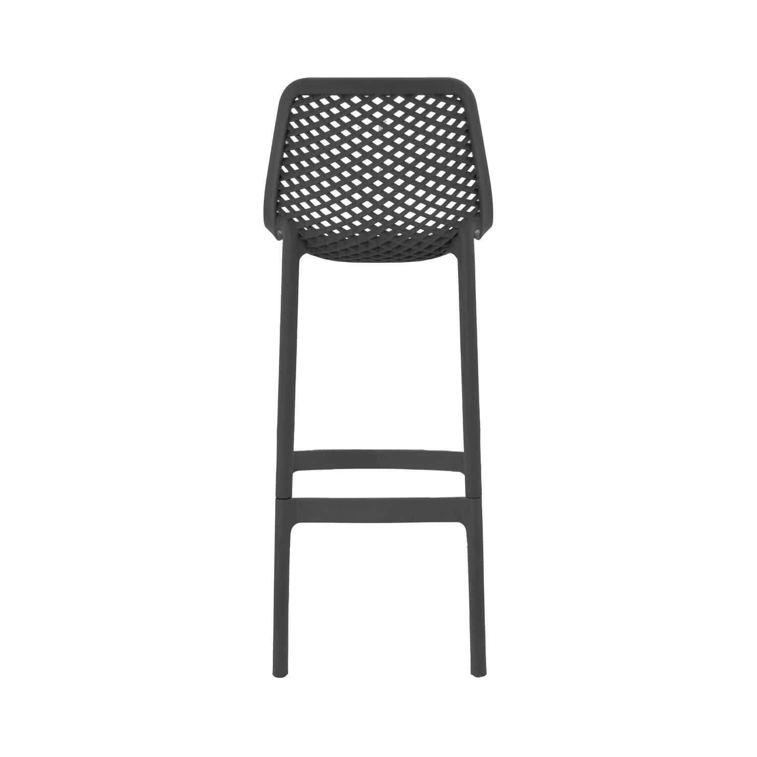 SILLA PARA BAR FIJA BERLIN NEGRO OFIDEAS - 4